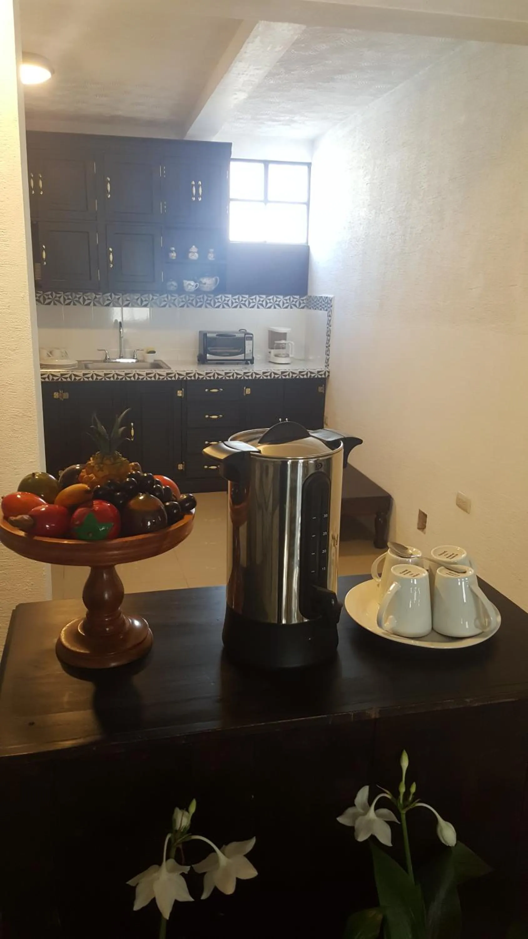 Communal kitchen in La Capitanía