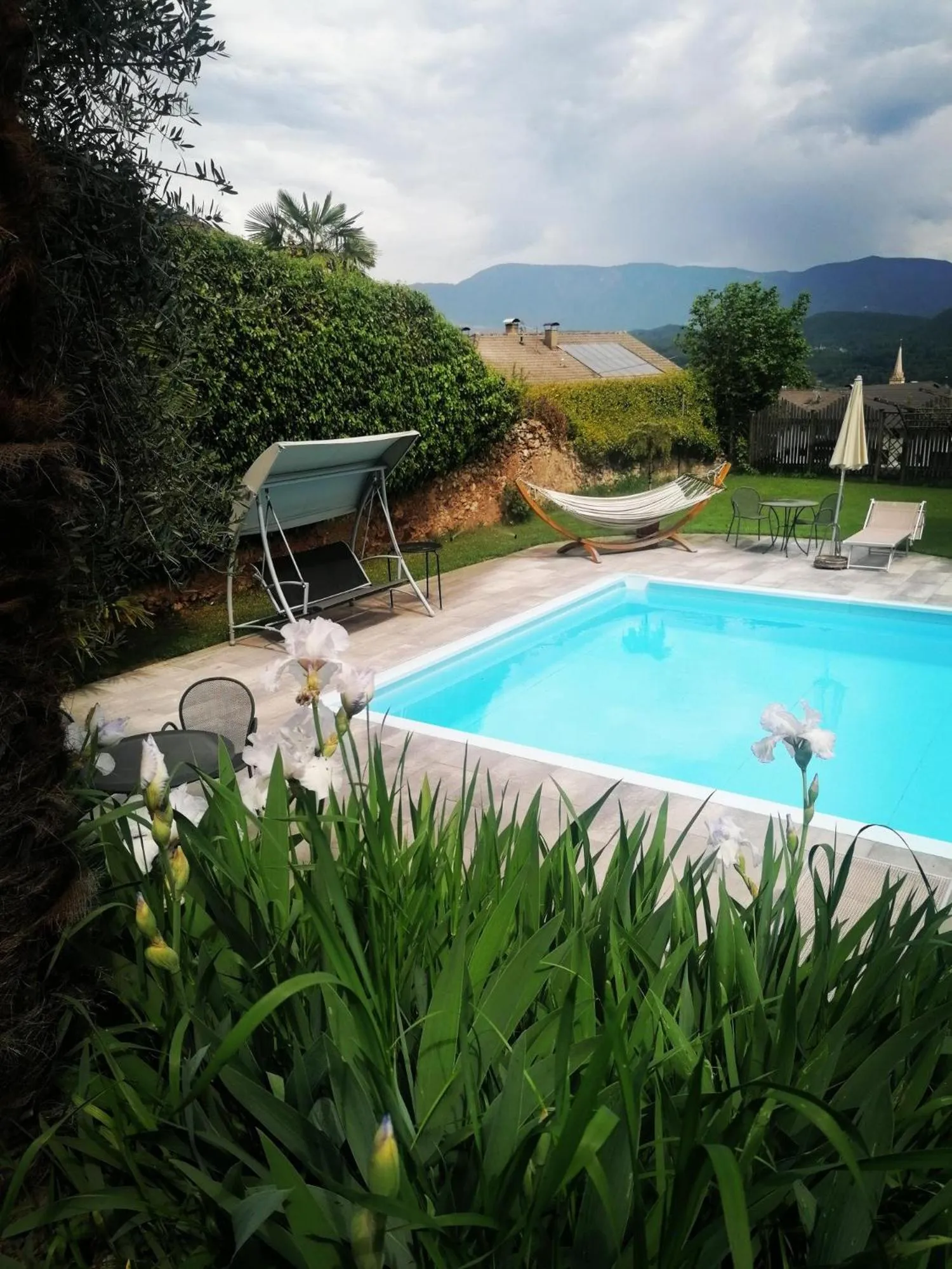 Garden view in Garni Brunnenhof