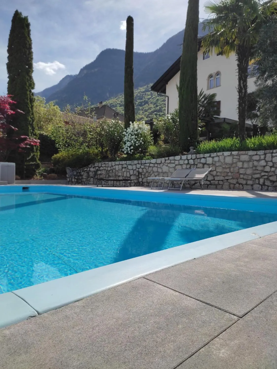 Swimming pool in Garni Brunnenhof