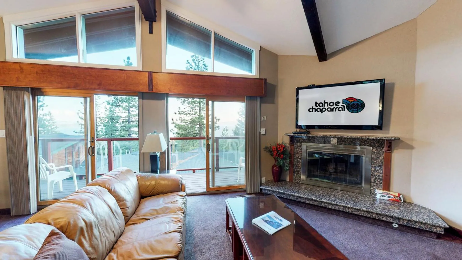 Living room in Tahoe Chaparral