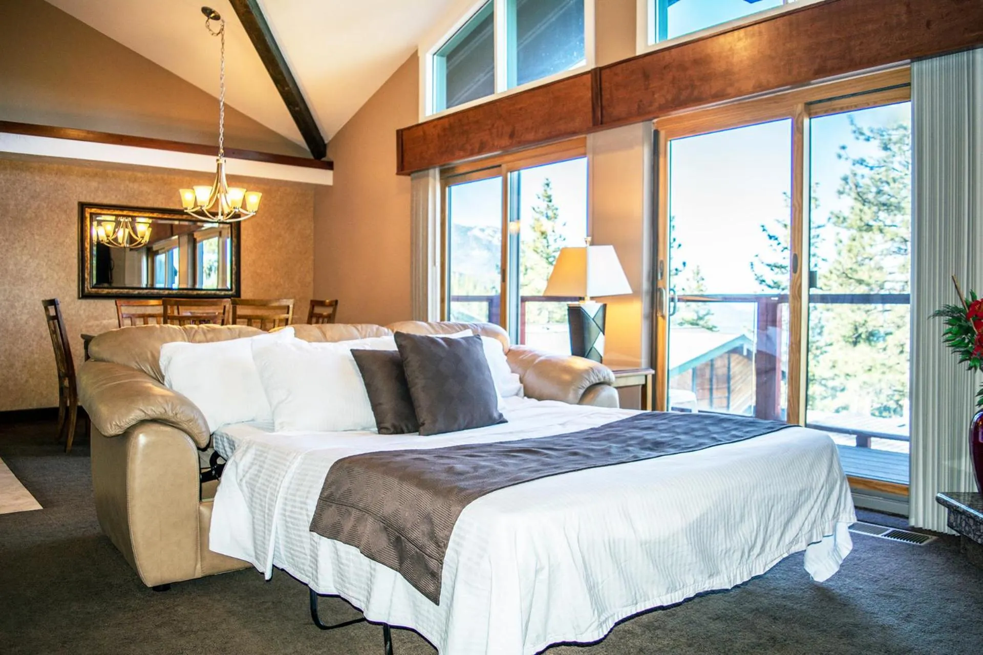 Bed in Tahoe Chaparral