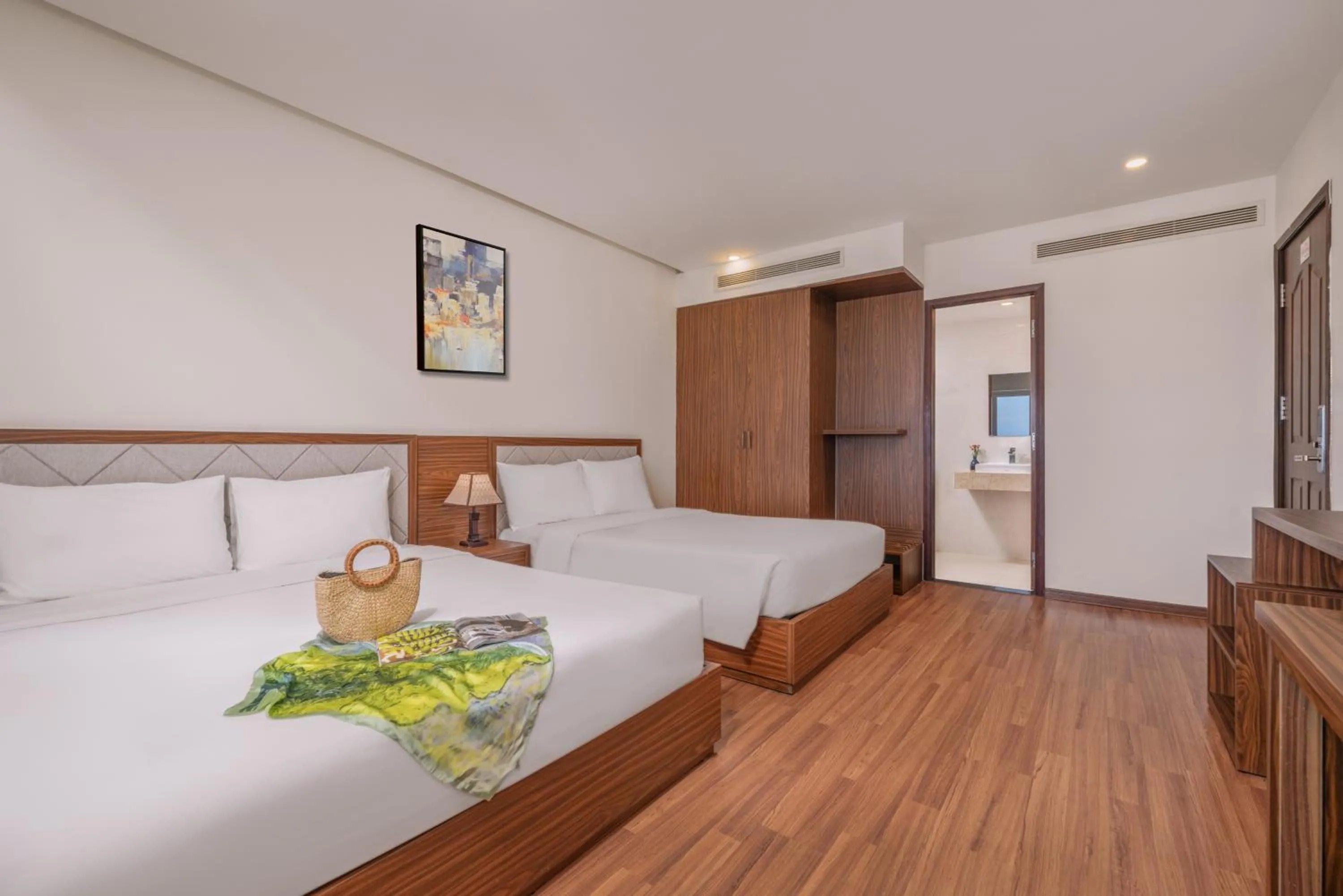 furniture, Bed in De Lamour Hotel Da Nang