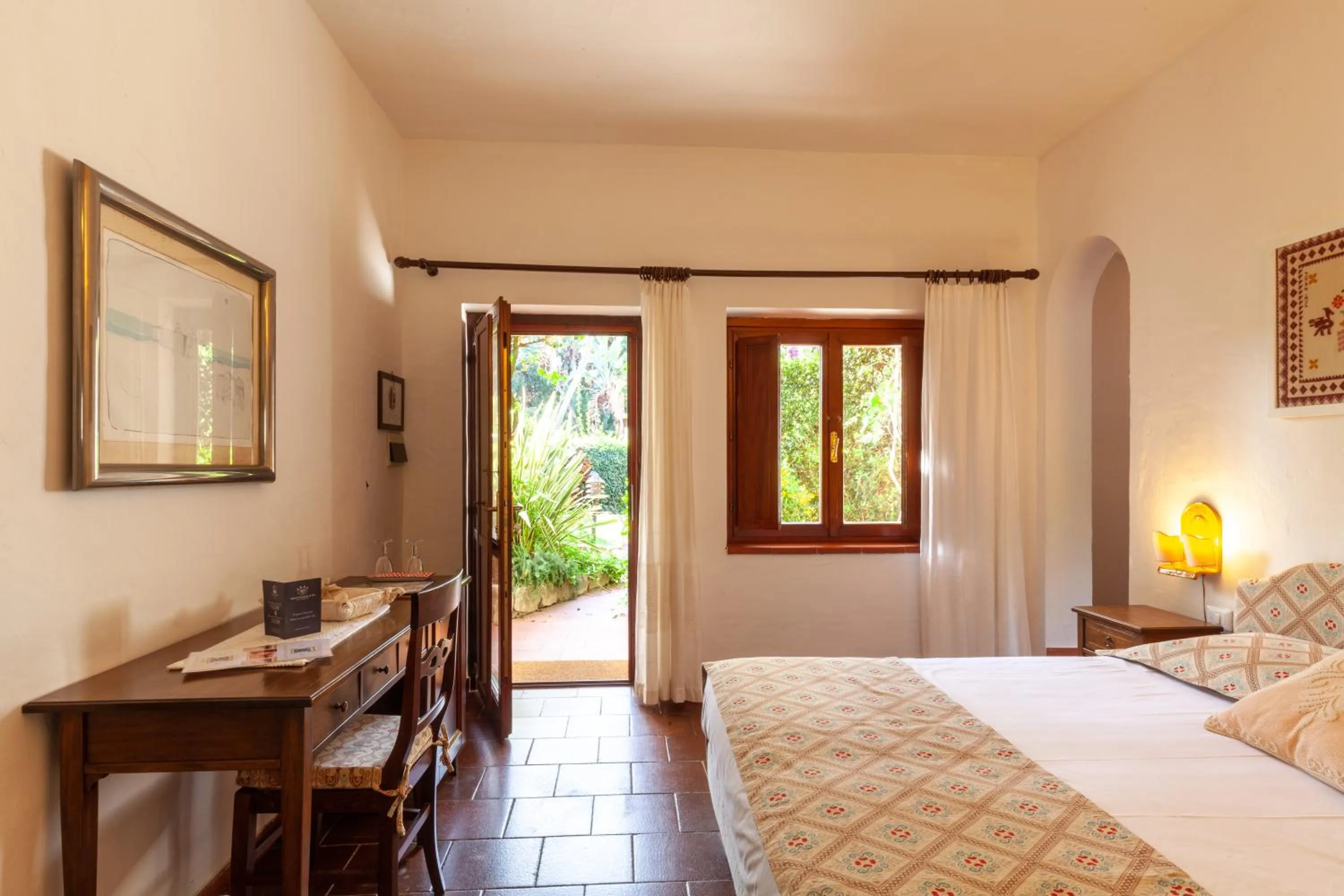 Bed in Nora Club Hotel & Spa