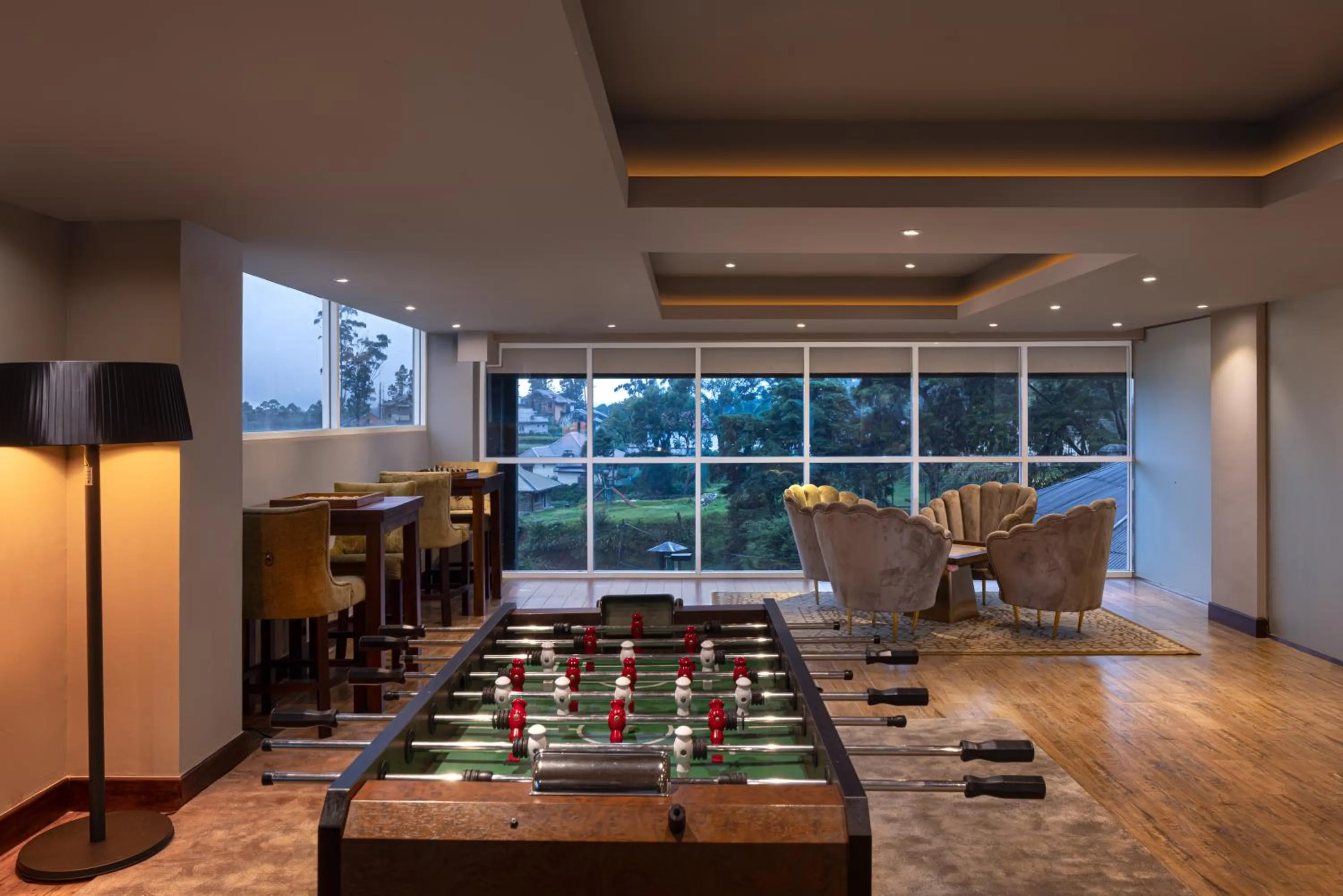 Game Room in The Golden Ridge Hotel