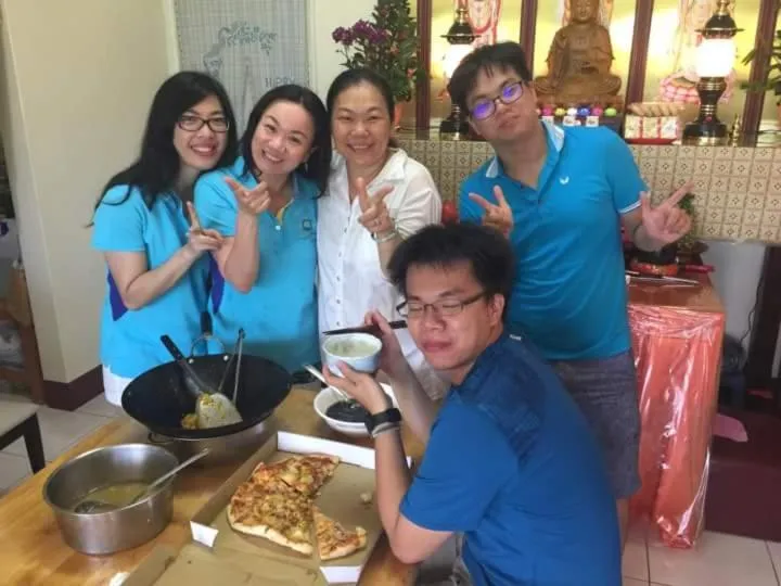 People in Penghu Color FIsh Homestay