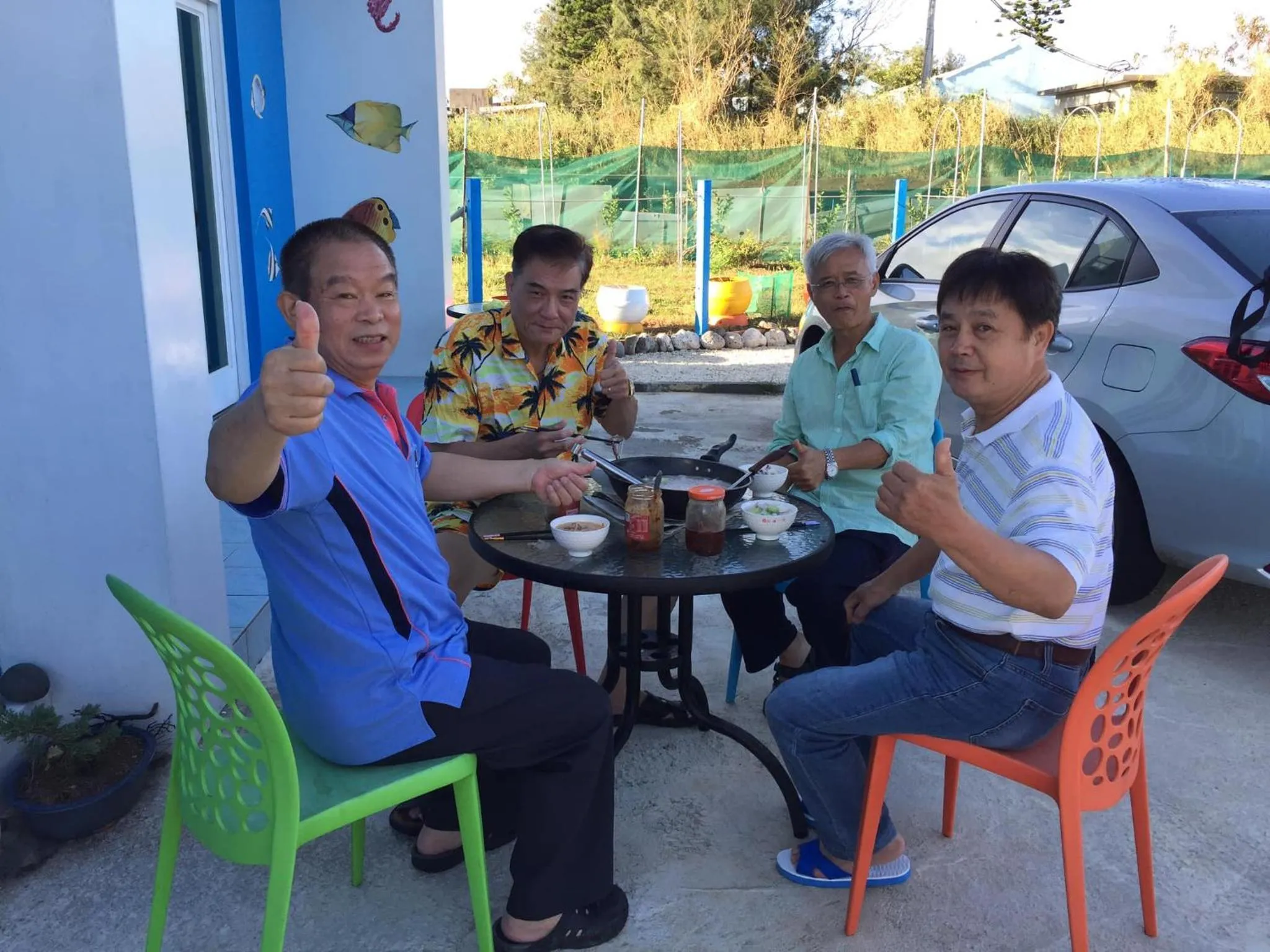 Guests in Penghu Color FIsh Homestay
