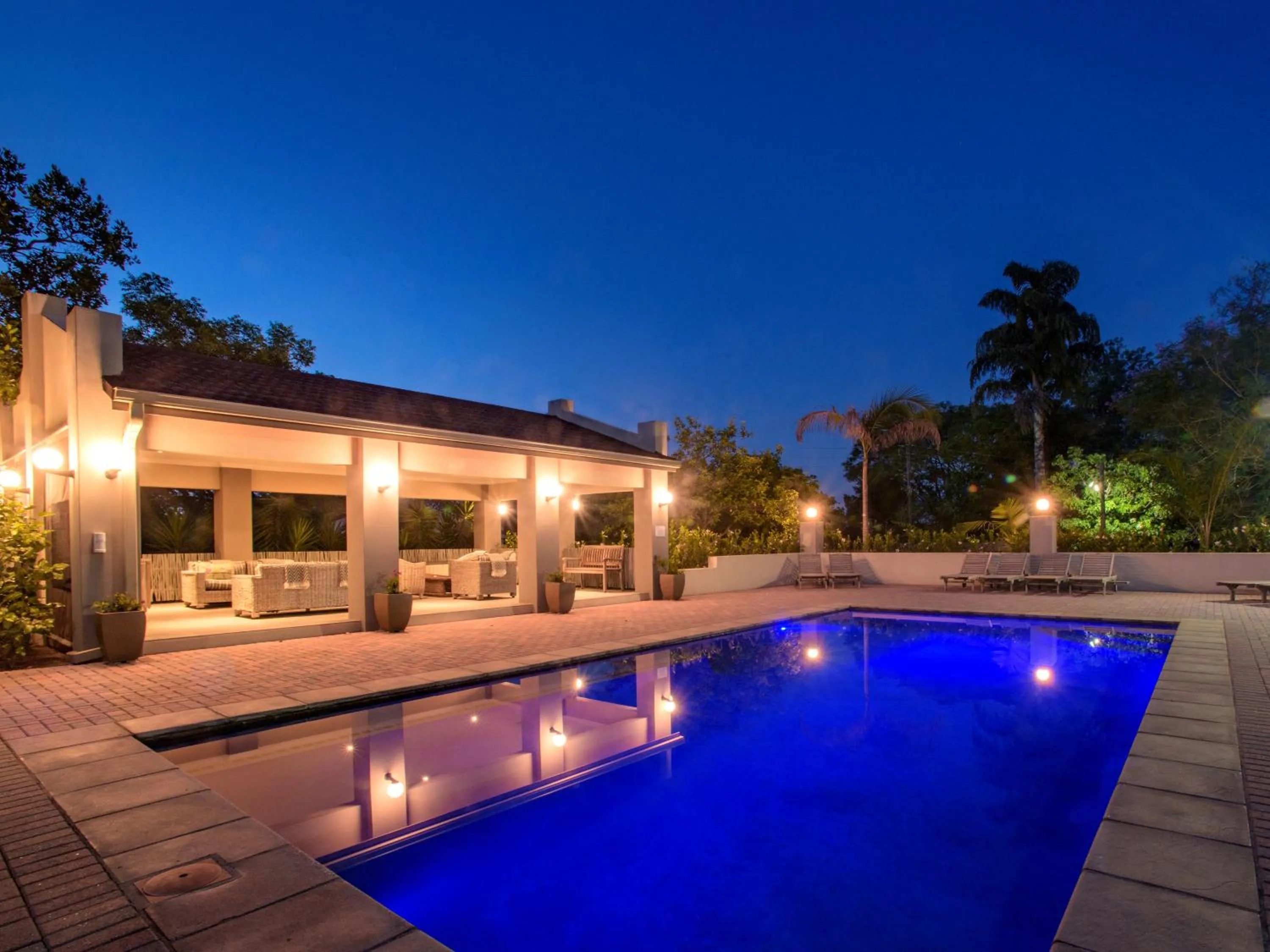 Swimming pool in Monkey Thorn Lodge & Wellness Spa - Adults Only