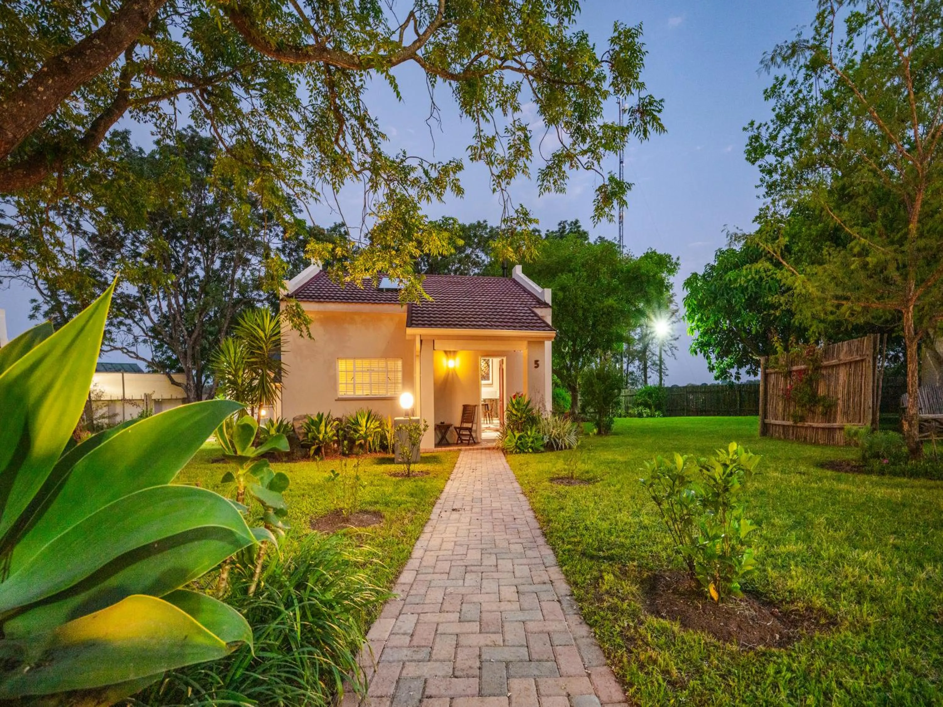 Garden in Monkey Thorn Lodge & Wellness Spa - Adults Only