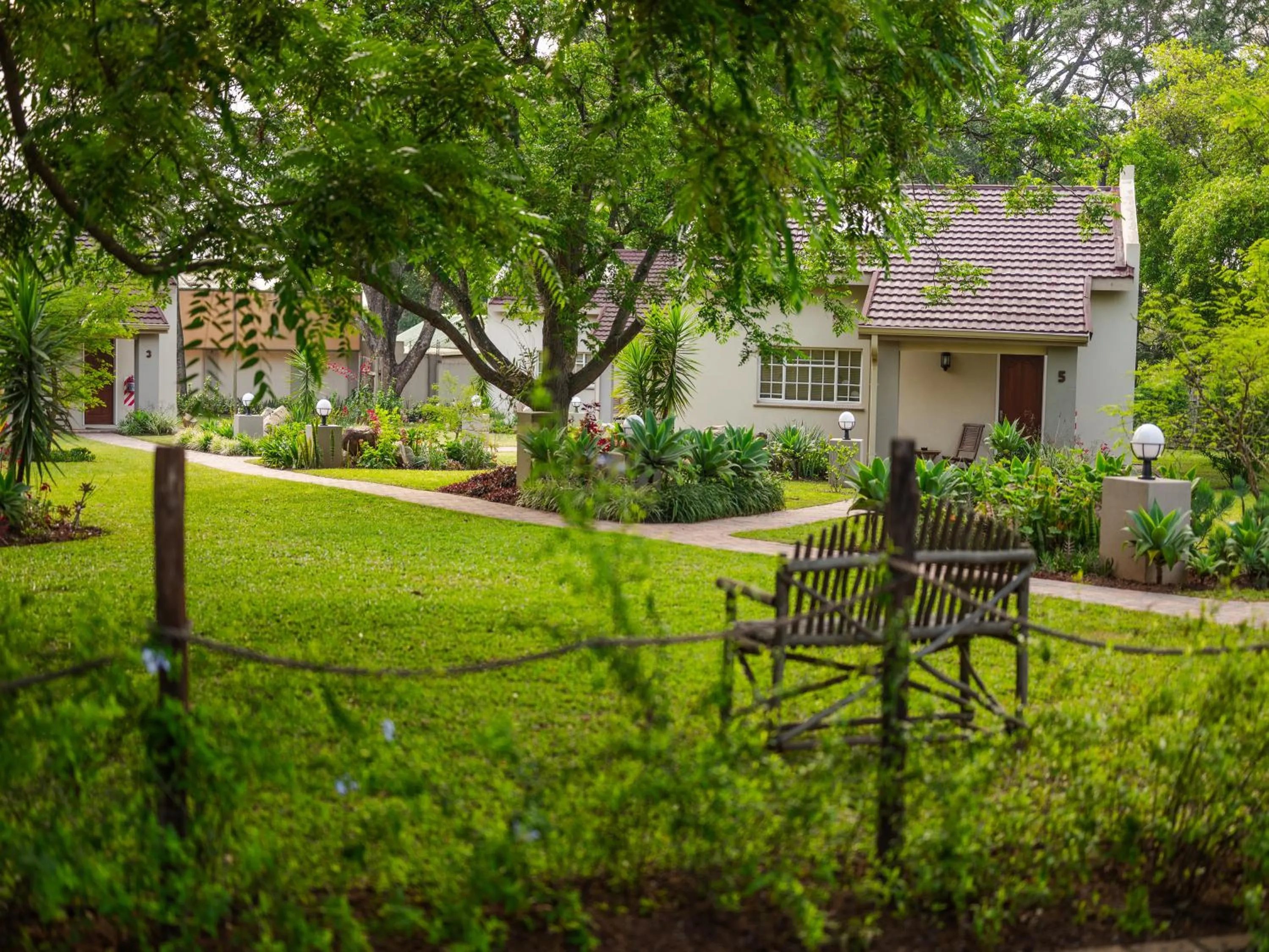 Garden in Monkey Thorn Lodge & Wellness Spa - Adults Only