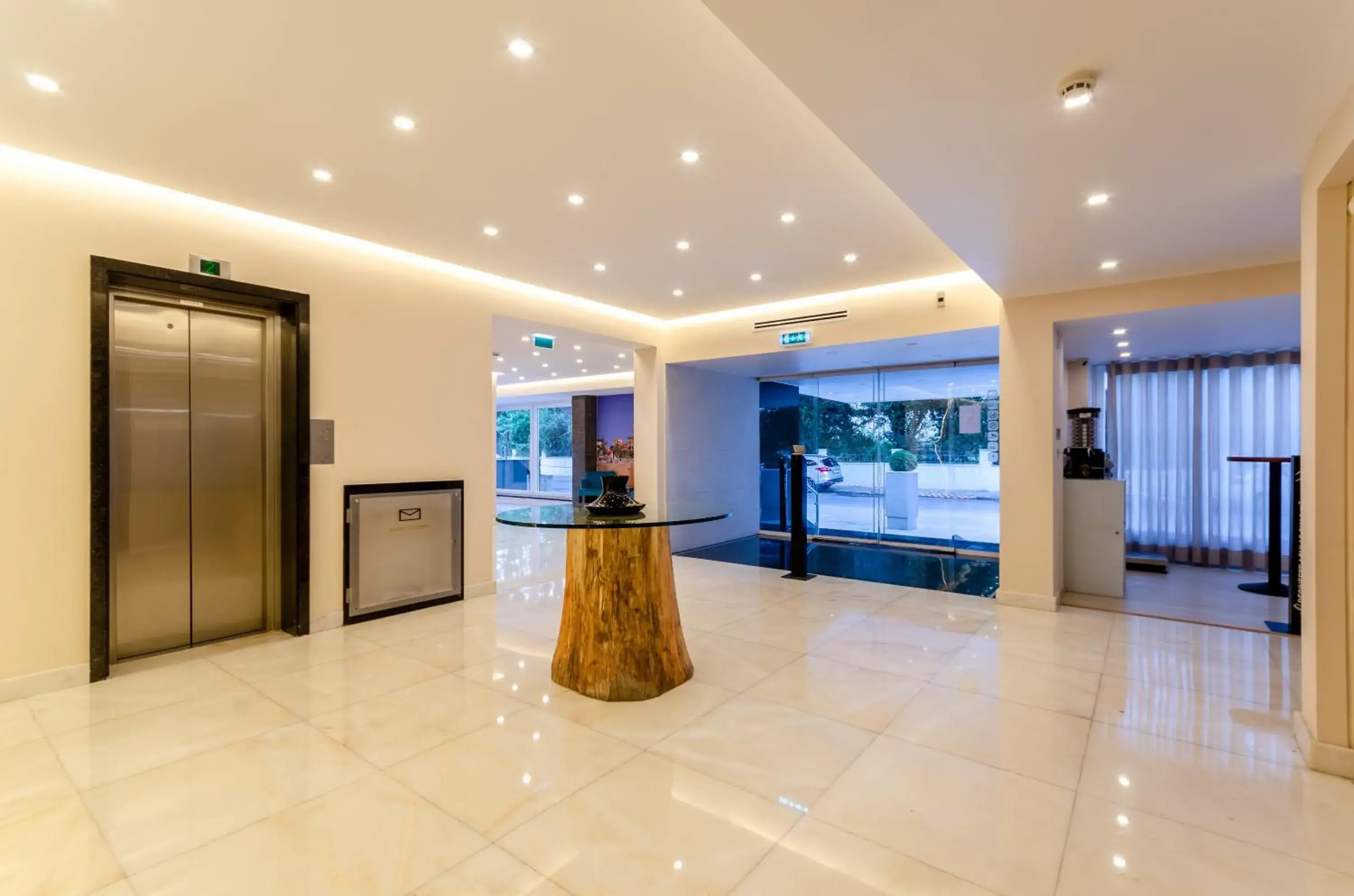 Lobby or reception in Hotel Lido Lobby or reception in Hotel Lido