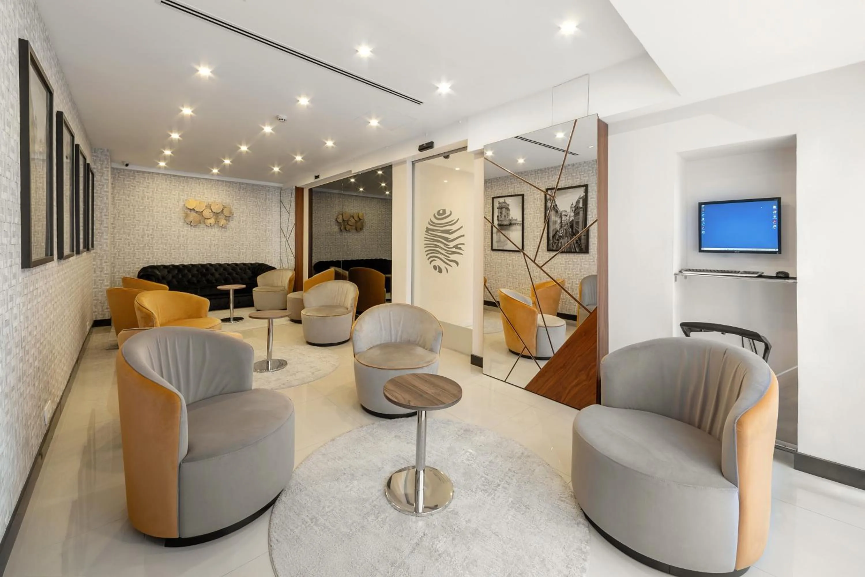 Living room in Hotel Lido