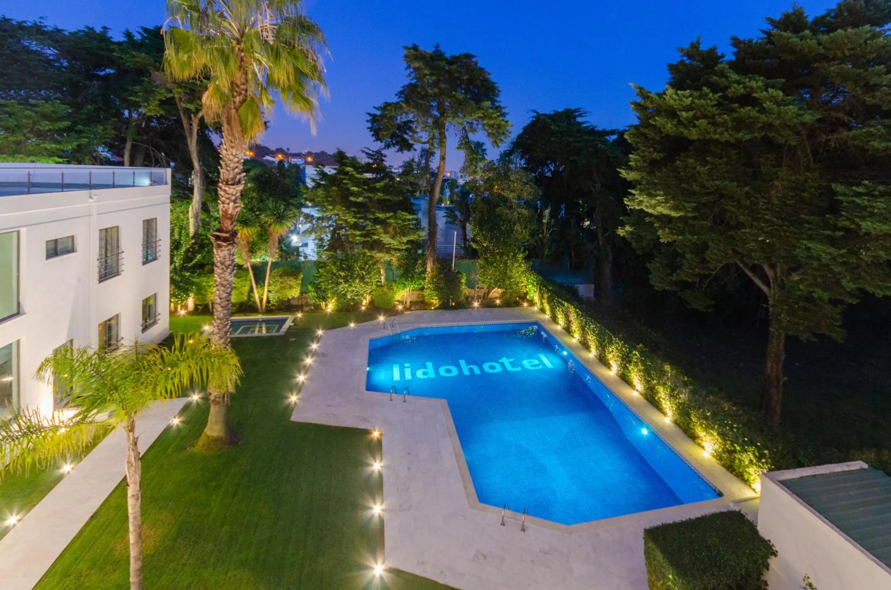 Natural landscape in Hotel Lido