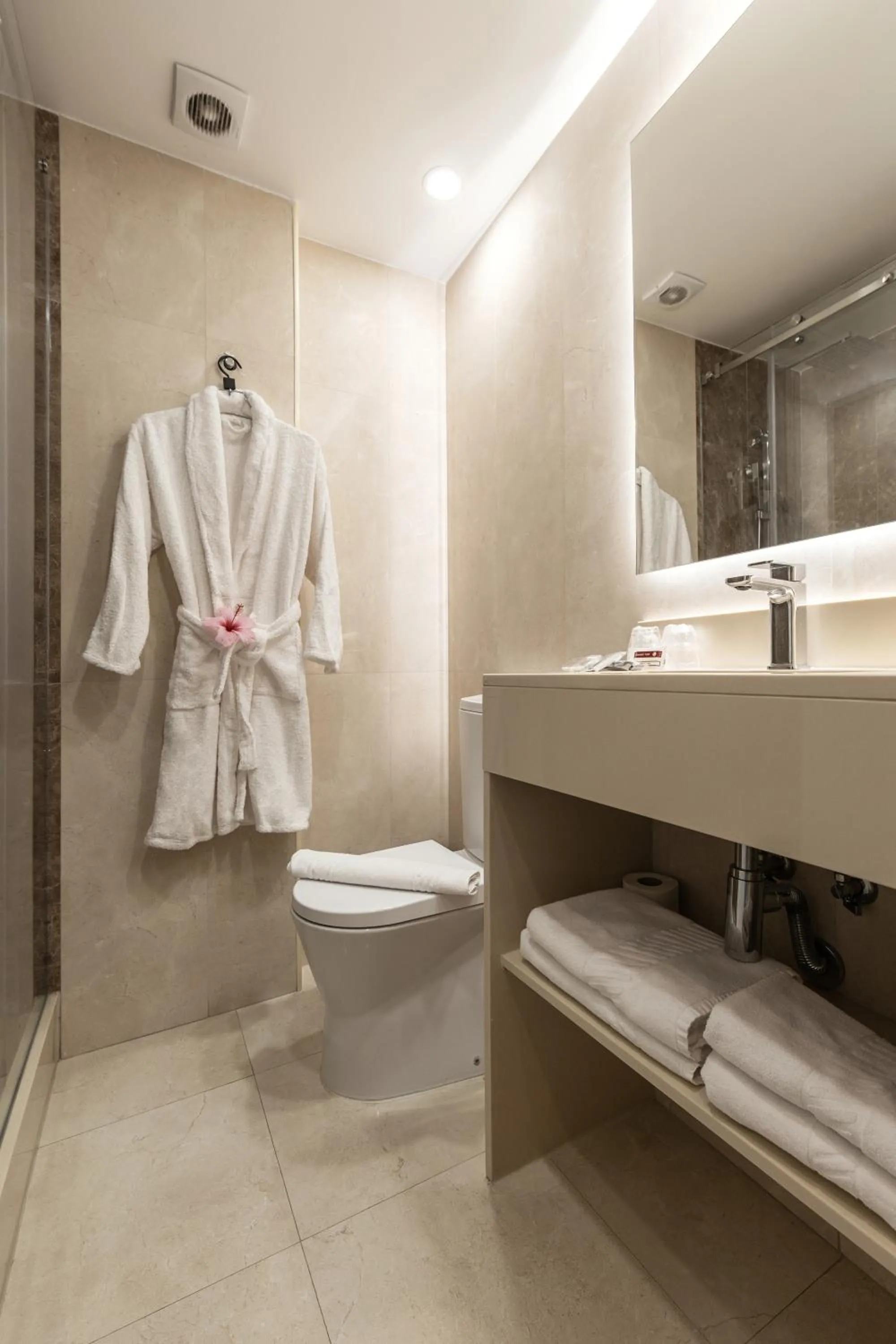 Toilet in Hotel Lido