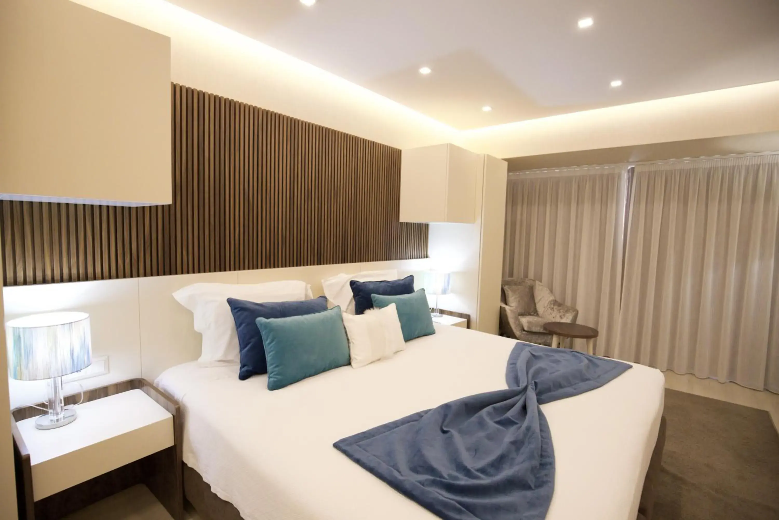 Bed in Hotel Lido Bed in Hotel Lido