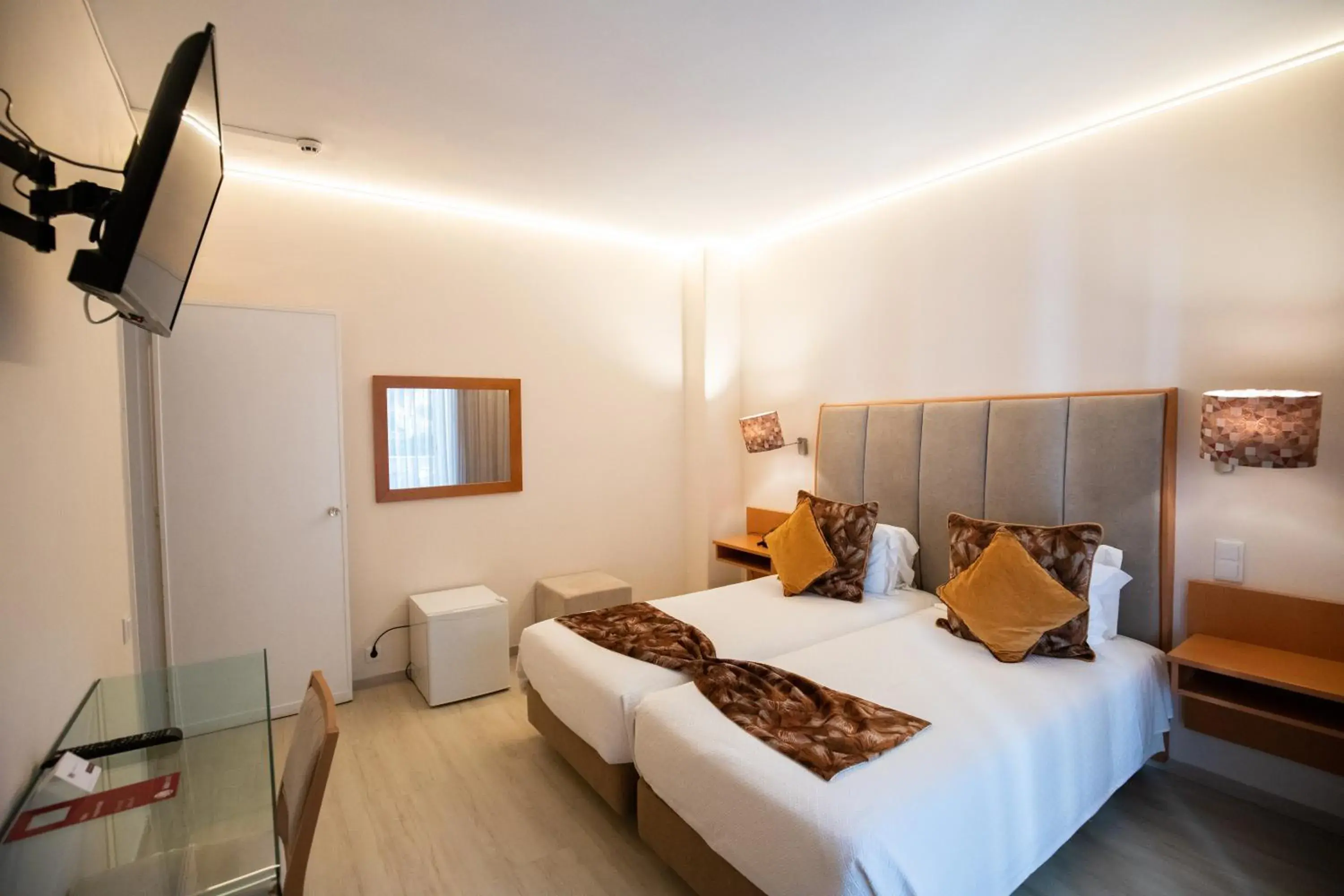 Bed in Hotel Lido Bed in Hotel Lido