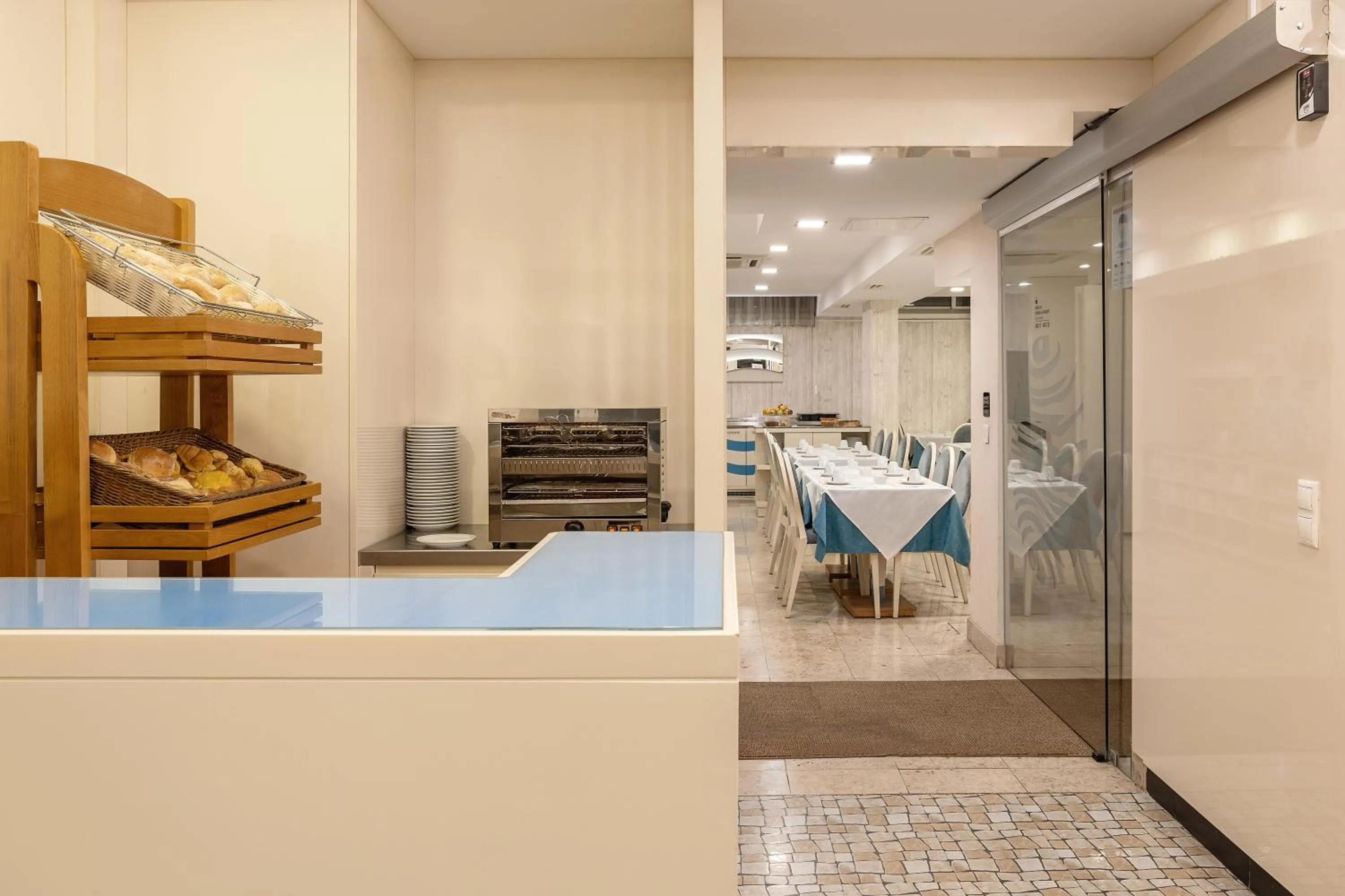 Dining area in Hotel Lido