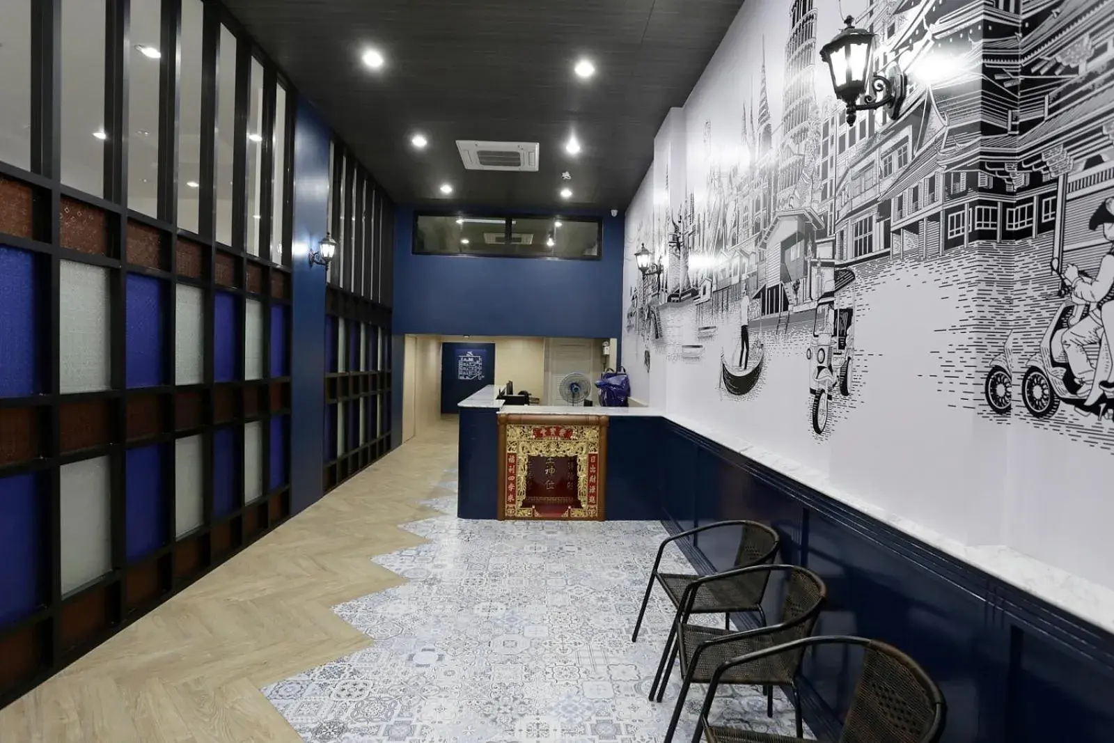 Facade/entrance in 19A Bangkok Facade/entrance in 19A Bangkok