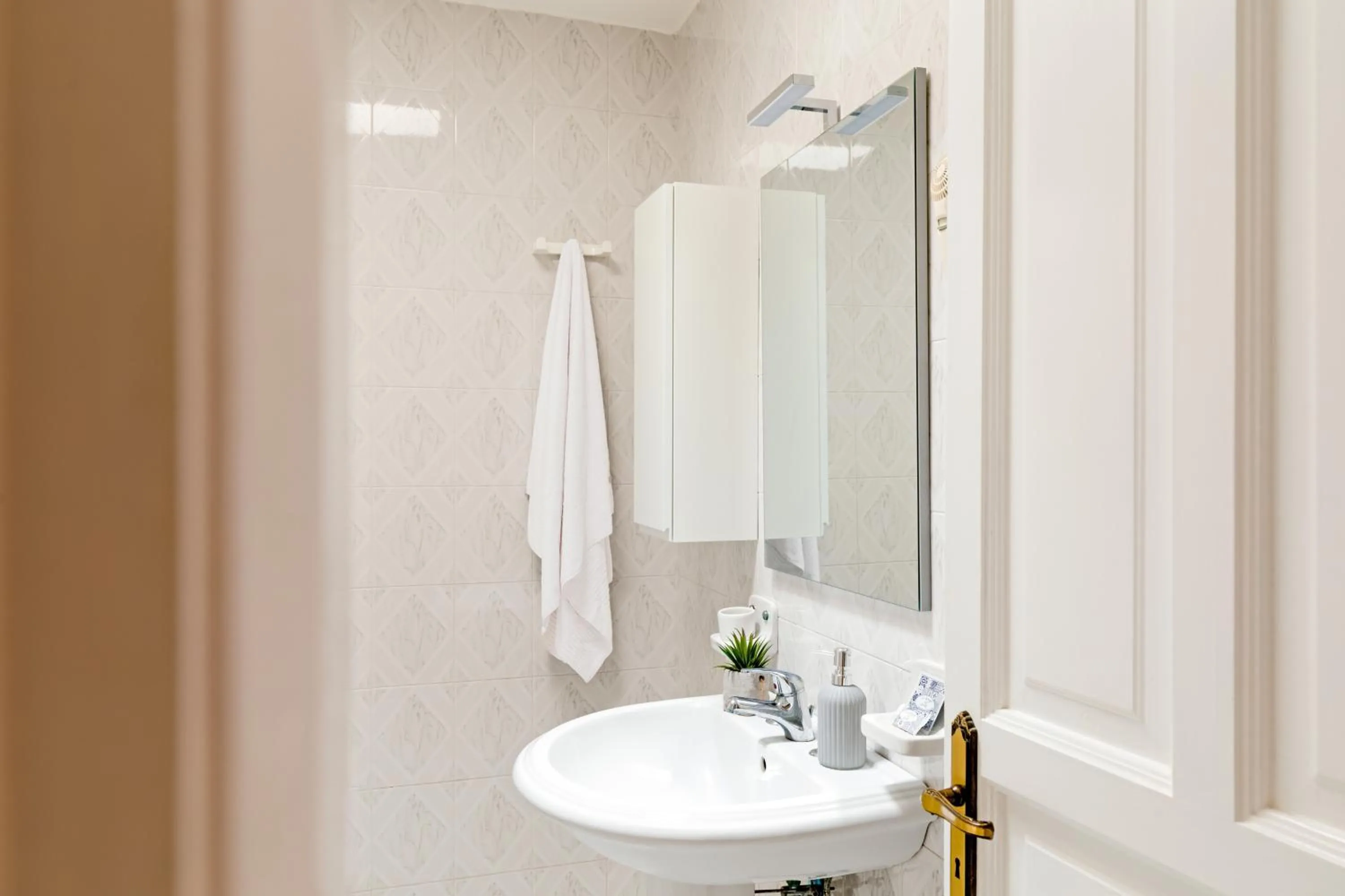 Bathroom in Hotel Da Raffaele