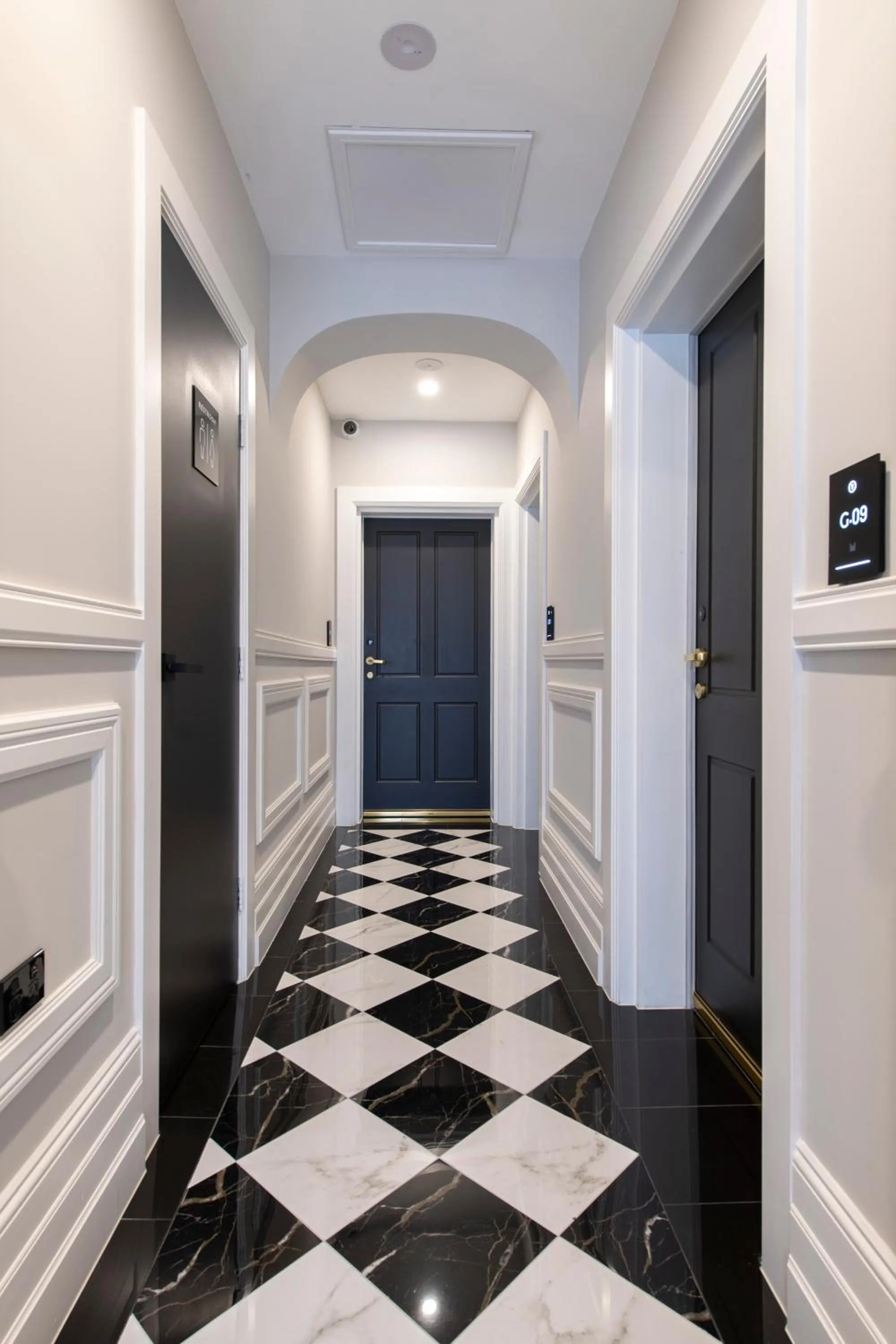 Decorative detail in Gladius Hotel & Suites-Parramatta Marsden Street