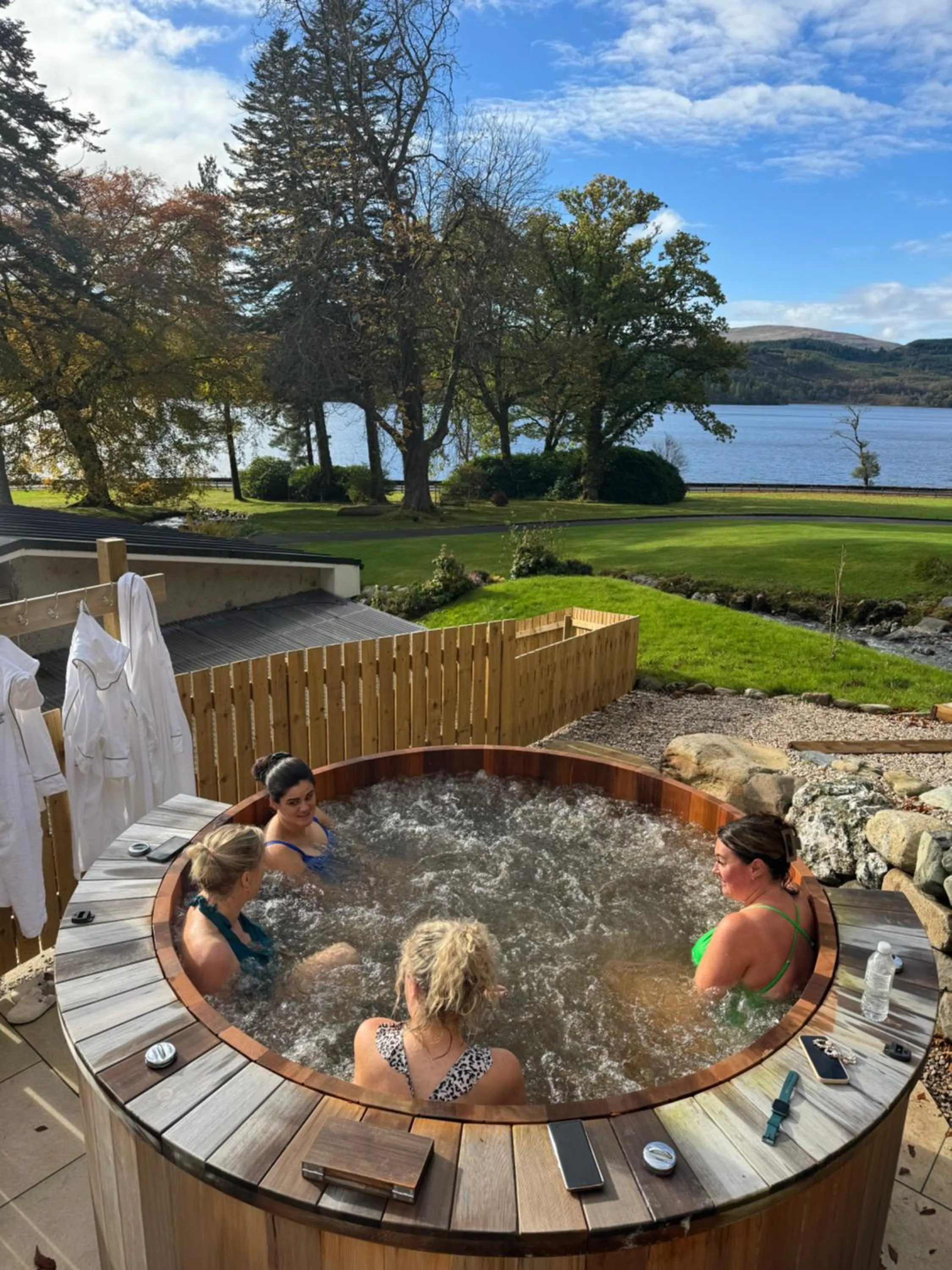 Hot Tub in Altskeith Country House