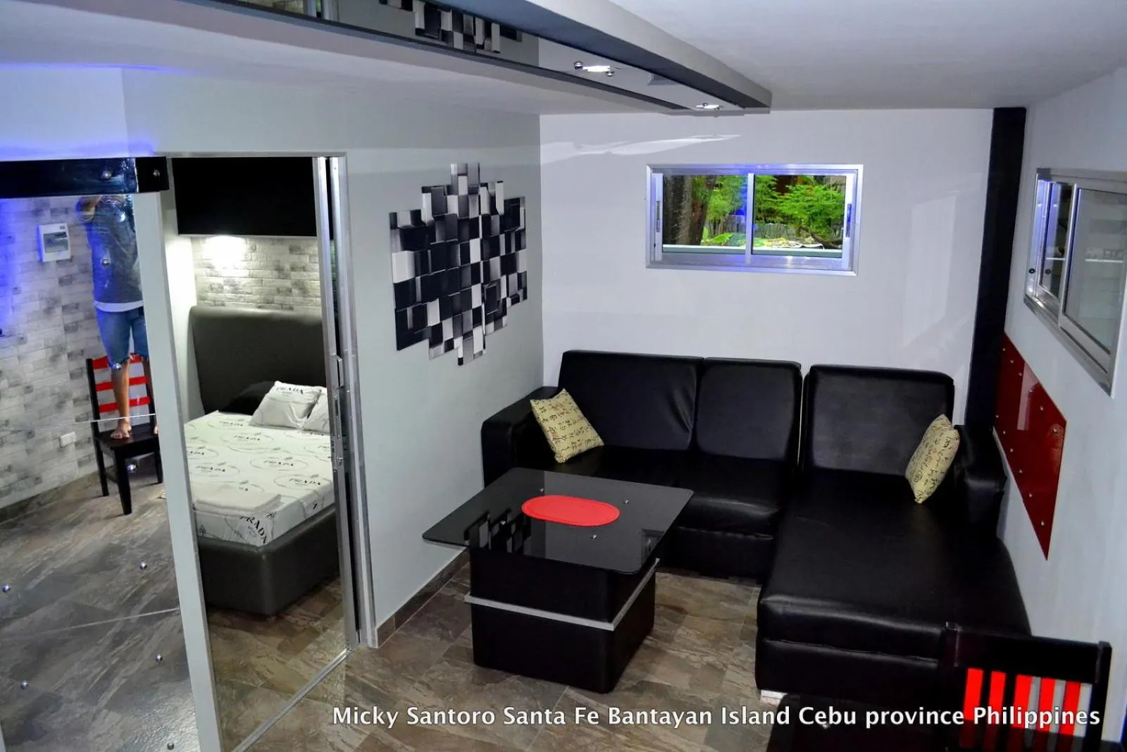 Bed in Micky Santoro -Apartments