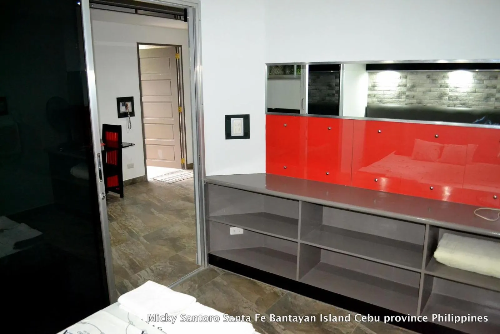 Bed in Micky Santoro -Apartments