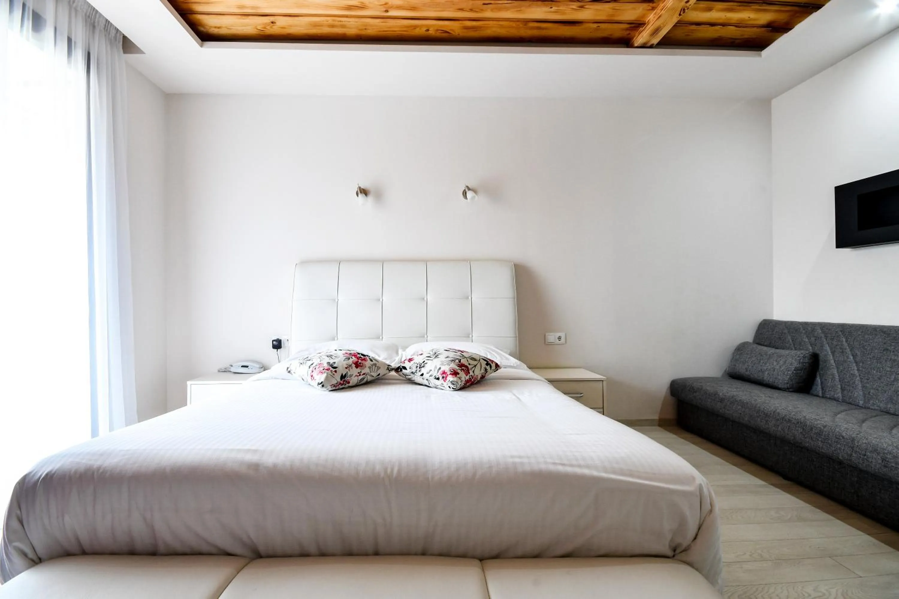 Bed in Arhontiko Liamas