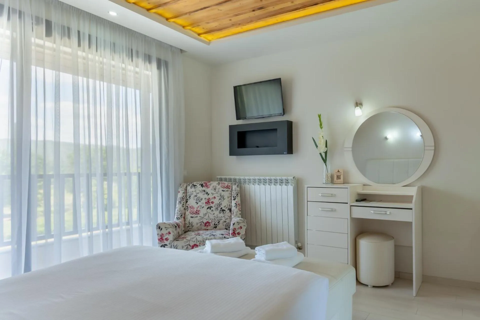 Bed in Arhontiko Liamas