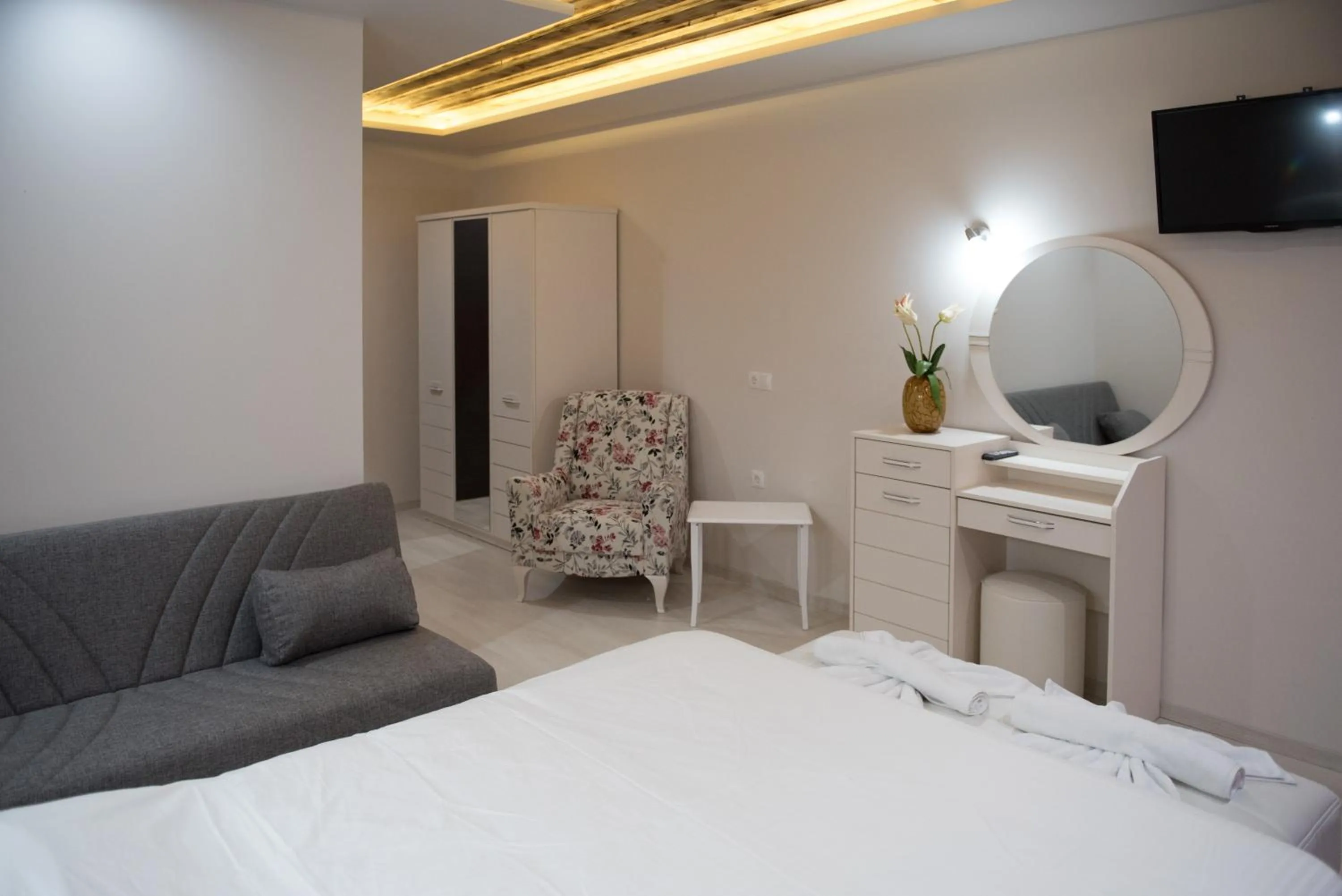 Bed in Arhontiko Liamas