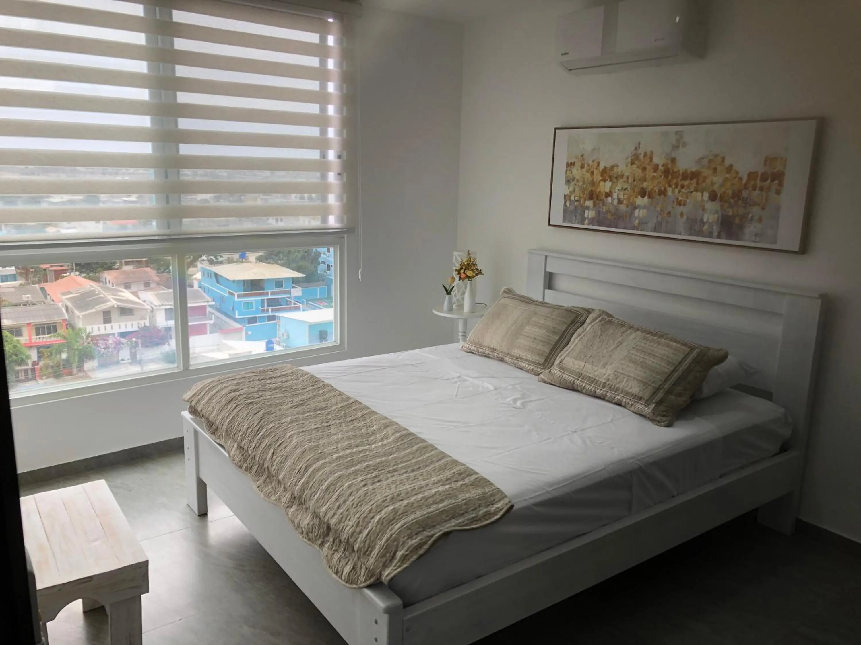 Bed in Torre Marbella Apartamentos de 2 y 3 dormitorios