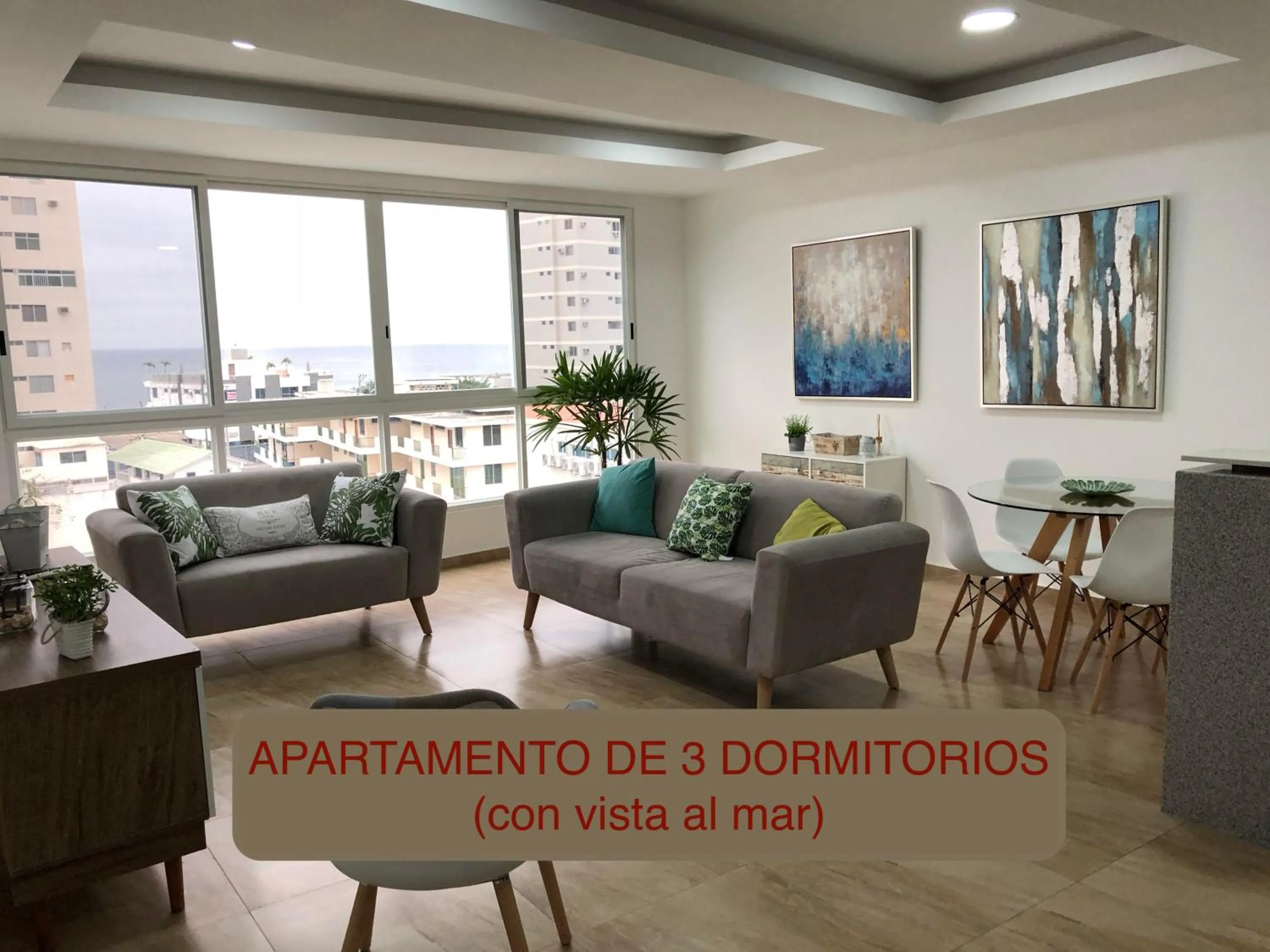 Living room in Torre Marbella Apartamentos de 2 y 3 dormitorios