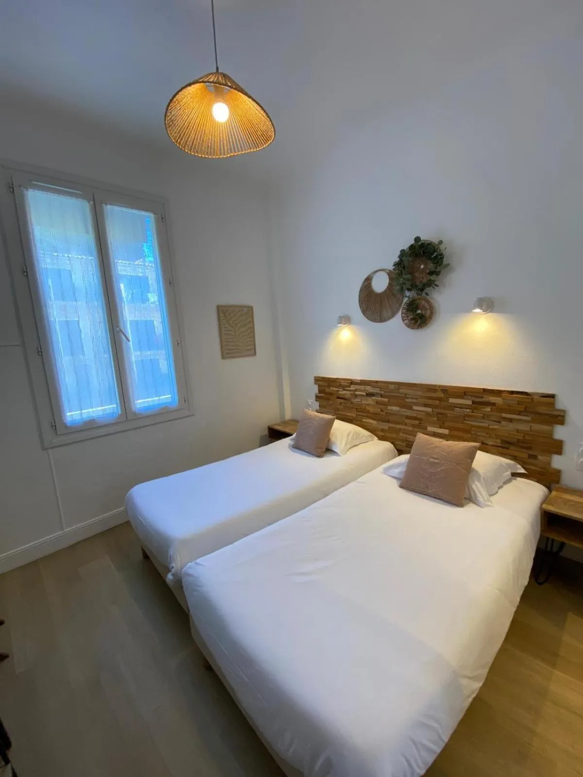 Twin Room - Second Floor - Village Side in Hôtel L'Oustaou