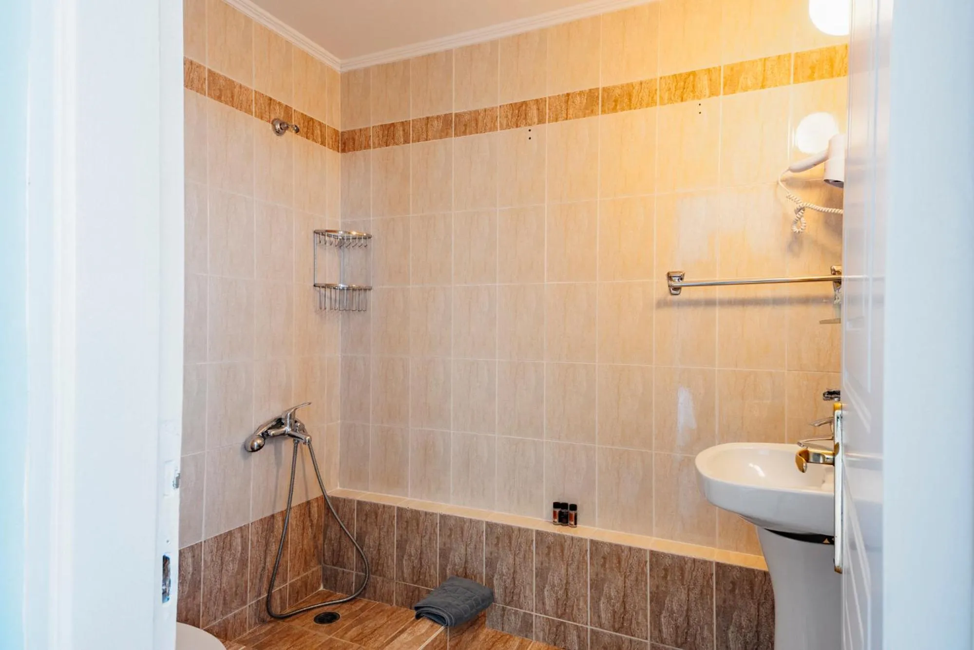 Shower in Phaedra Hotel