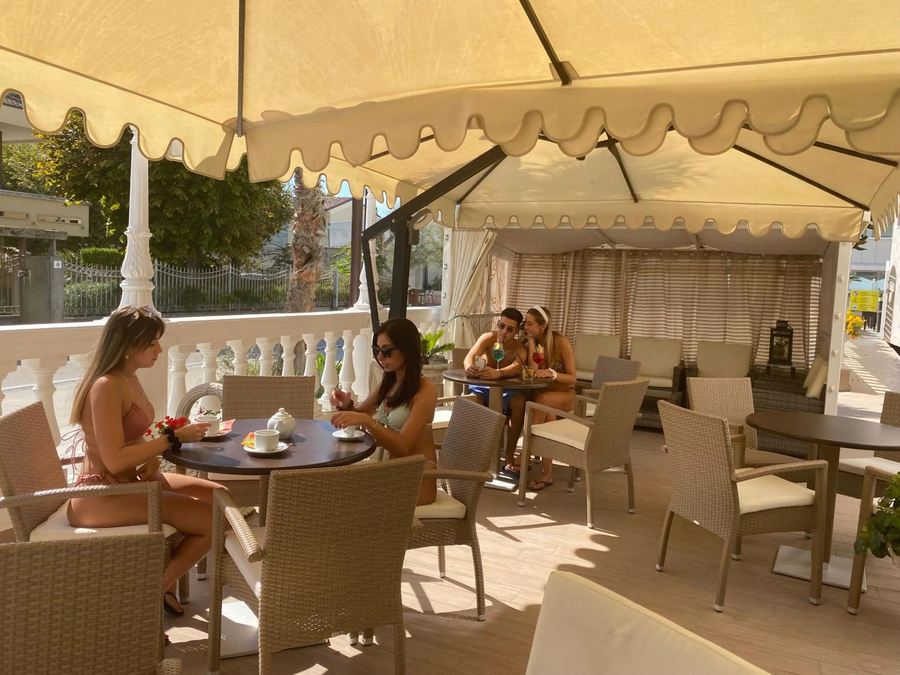 Garden in Hotel Caesar Paladium