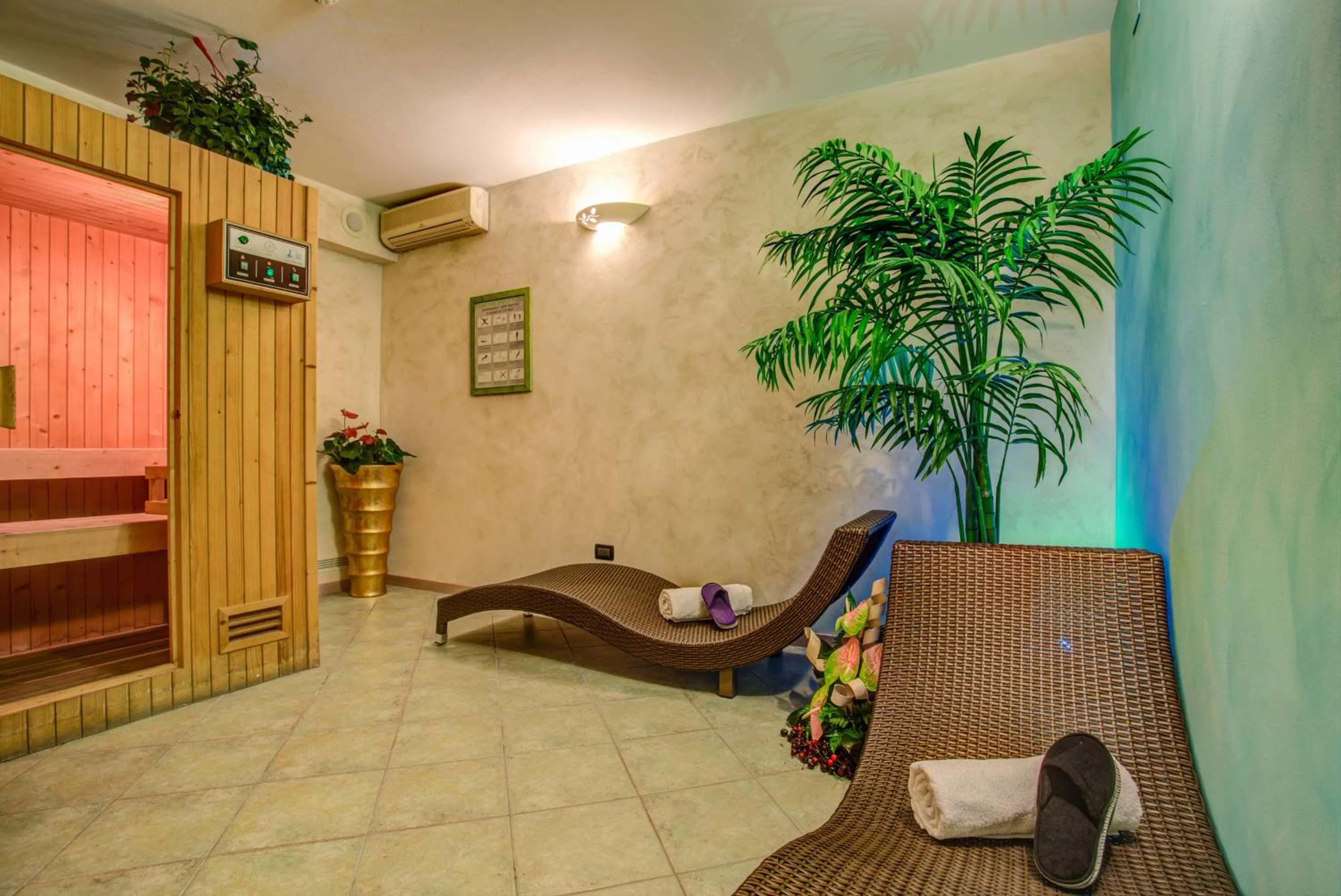 Sauna in Hotel Caesar Paladium