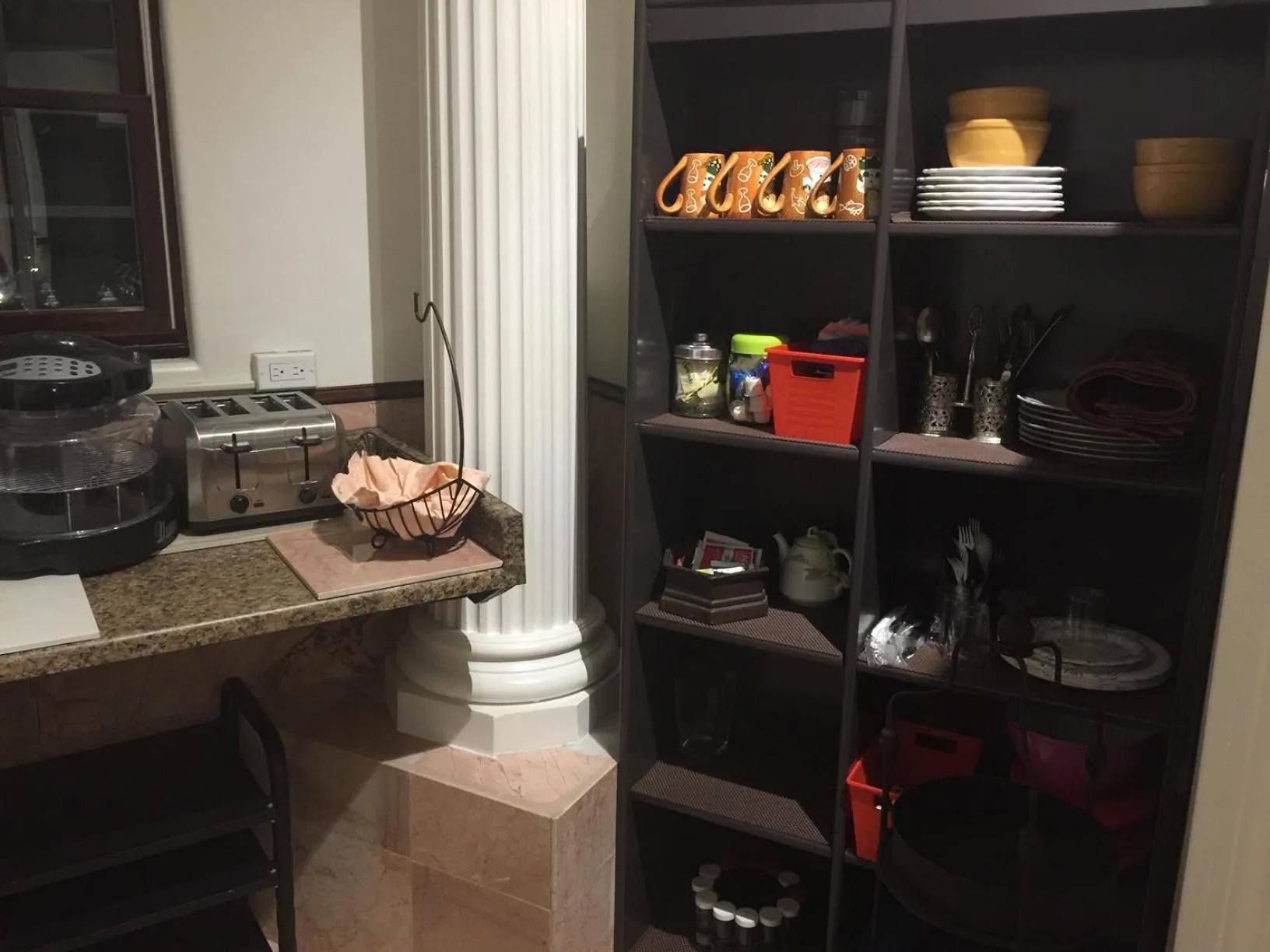Kitchen or kitchenette in Entire Second Flr - Santa Monica Luxury Roman Villa
