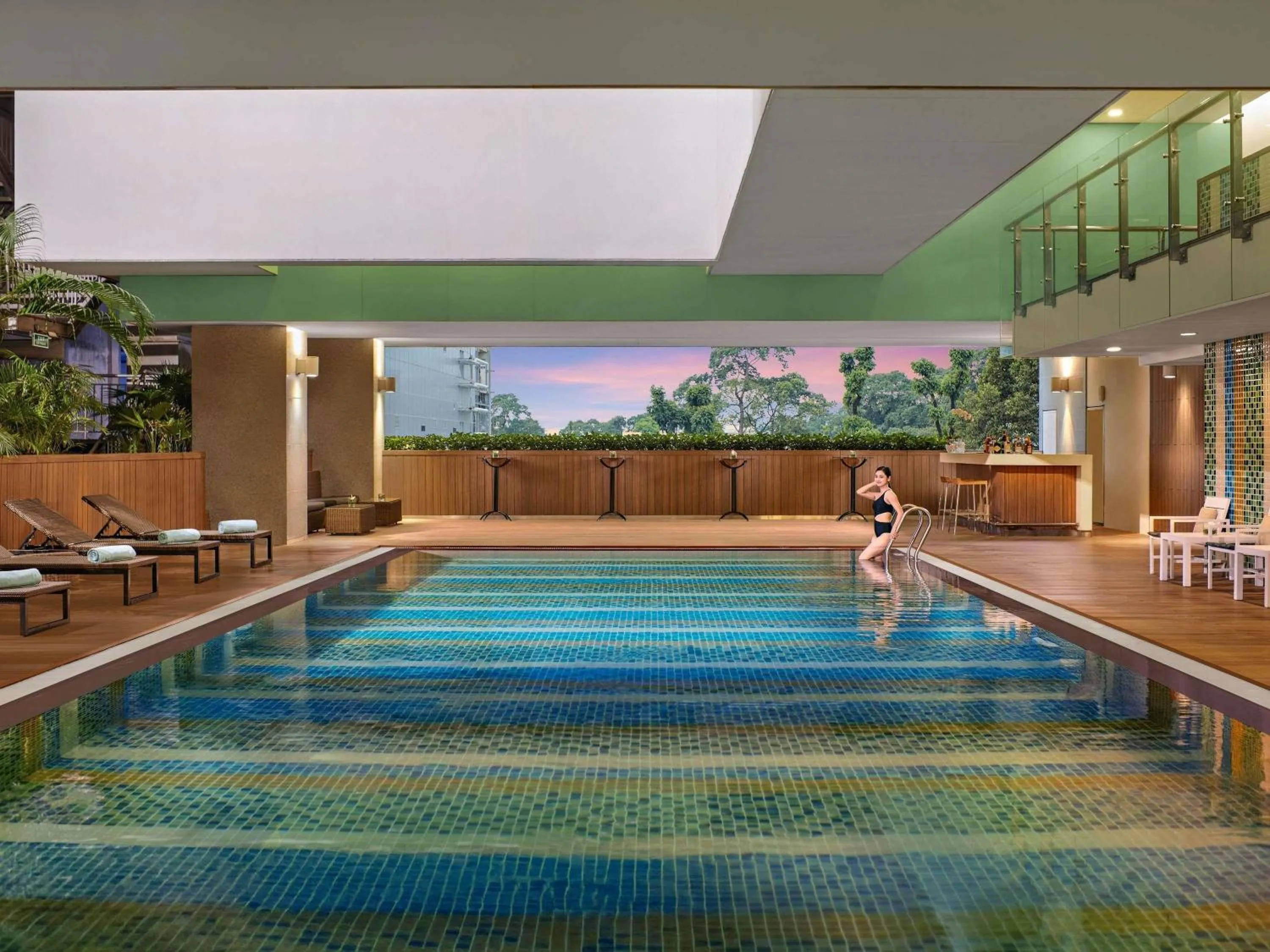 Lounge or bar in Novotel Saigon Centre