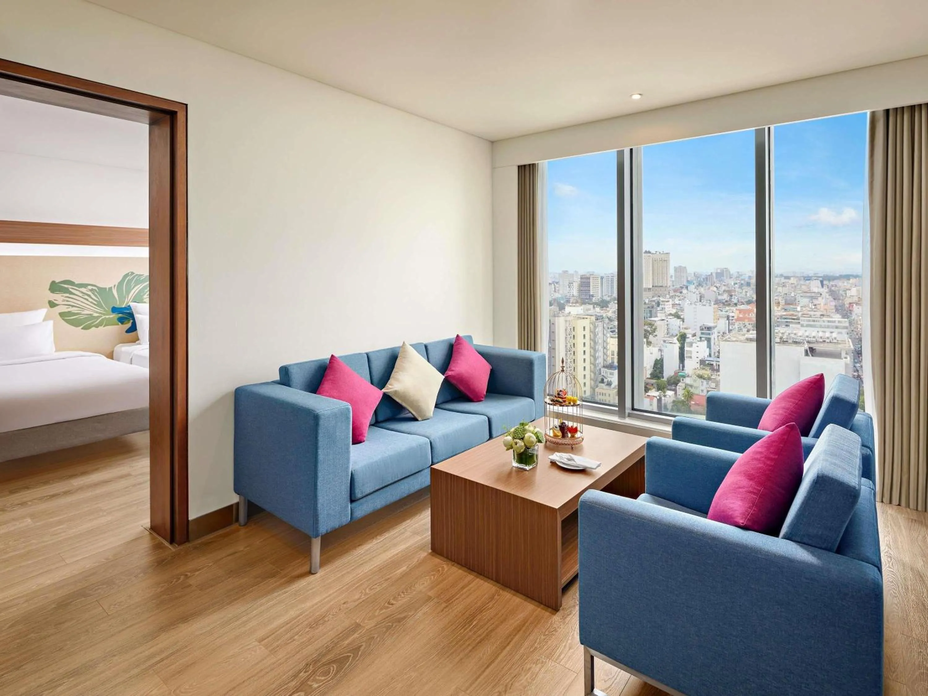 Bedroom in Novotel Saigon Centre