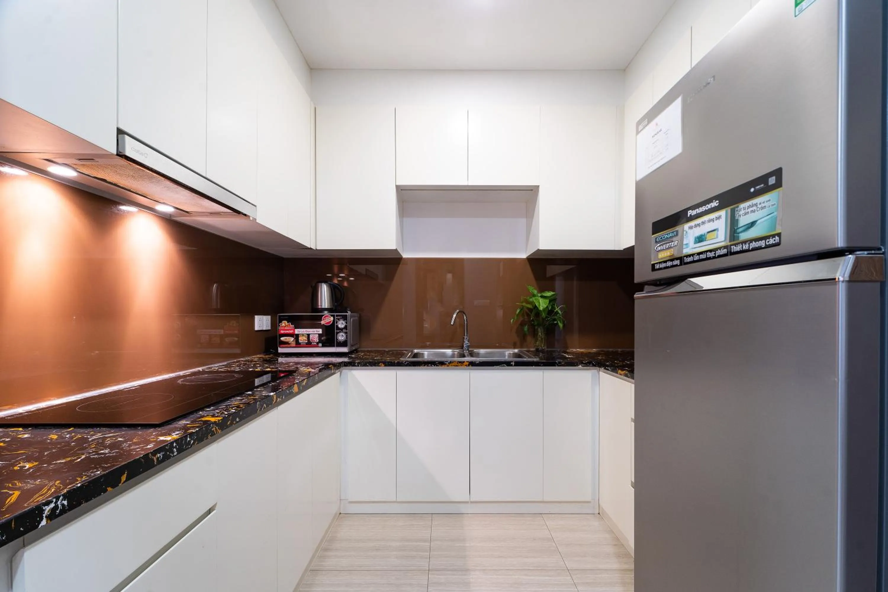 Kitchen or kitchenette in DIC Star Landmark