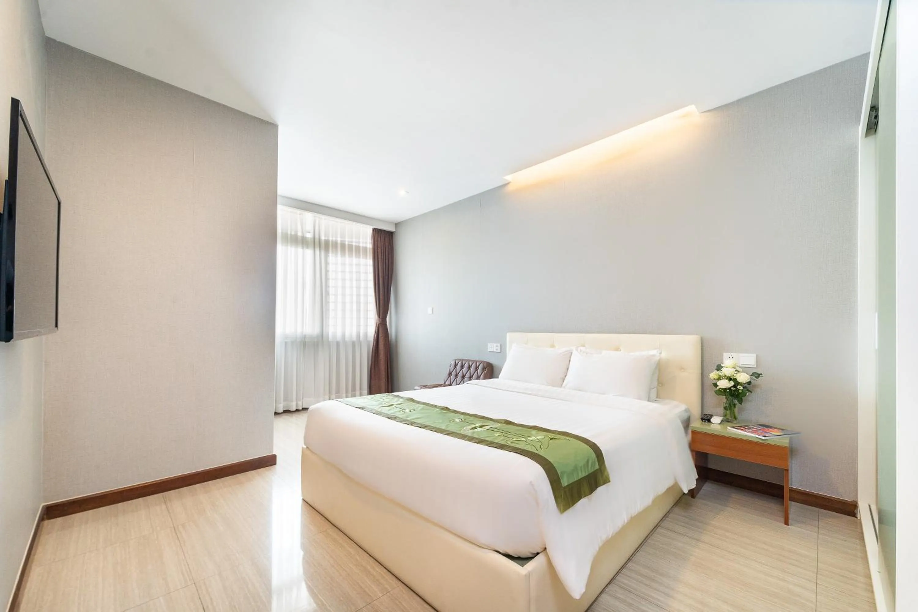 Bedroom, Bed in DIC Star Landmark