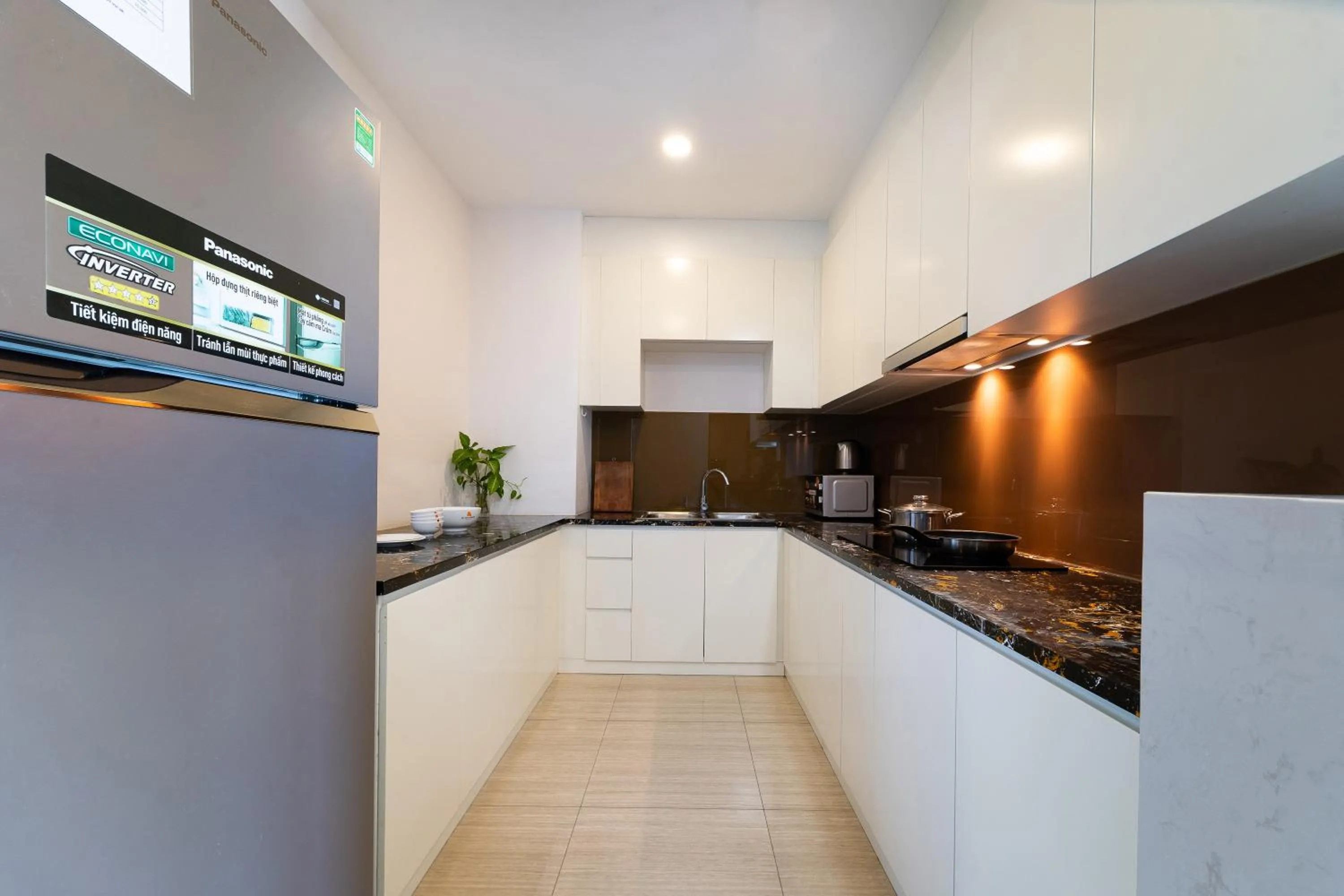 Kitchen or kitchenette in DIC Star Landmark