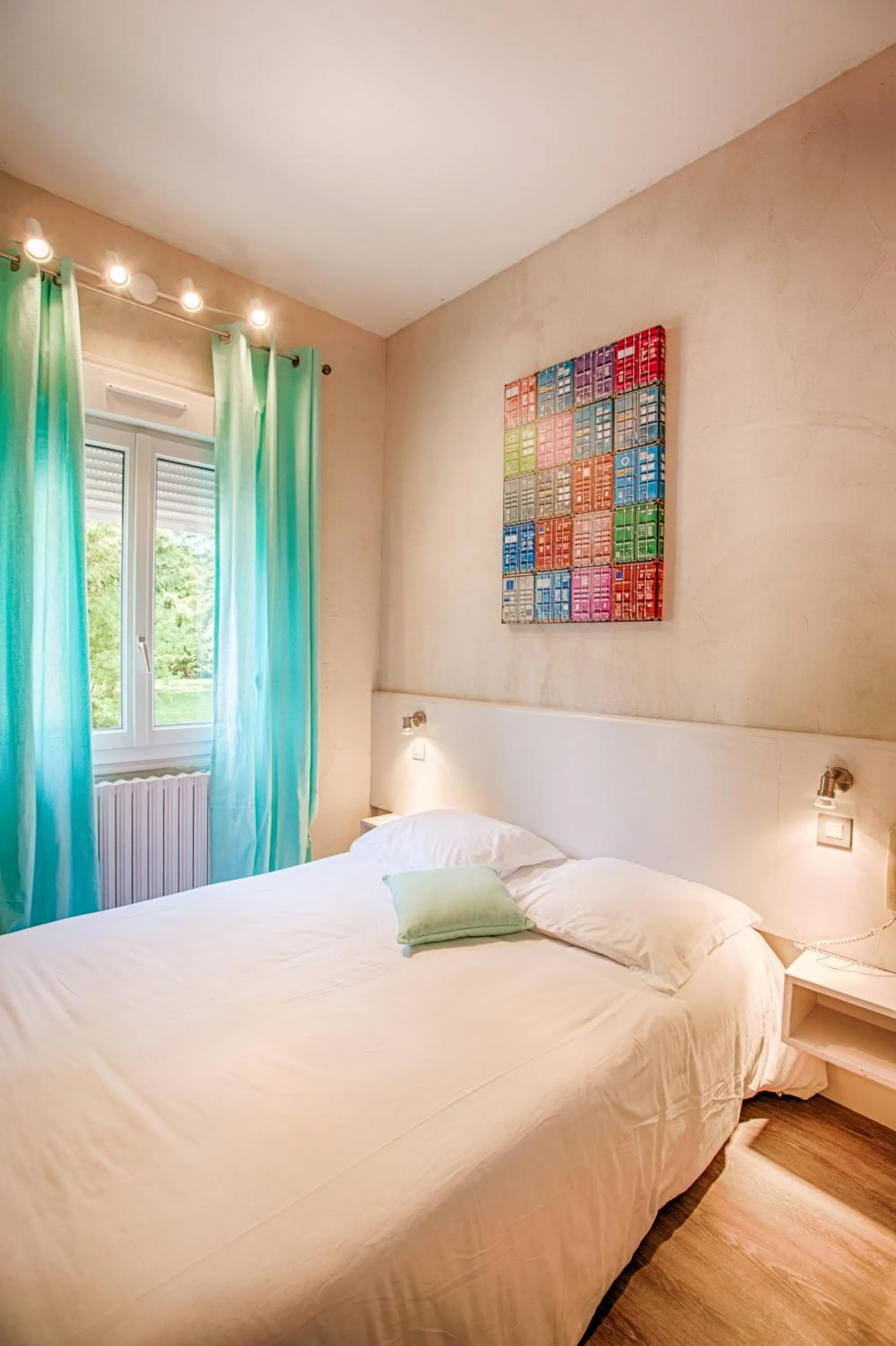 Bedroom, Bed in Logis Hôtel Restaurant L'Ile de Sées