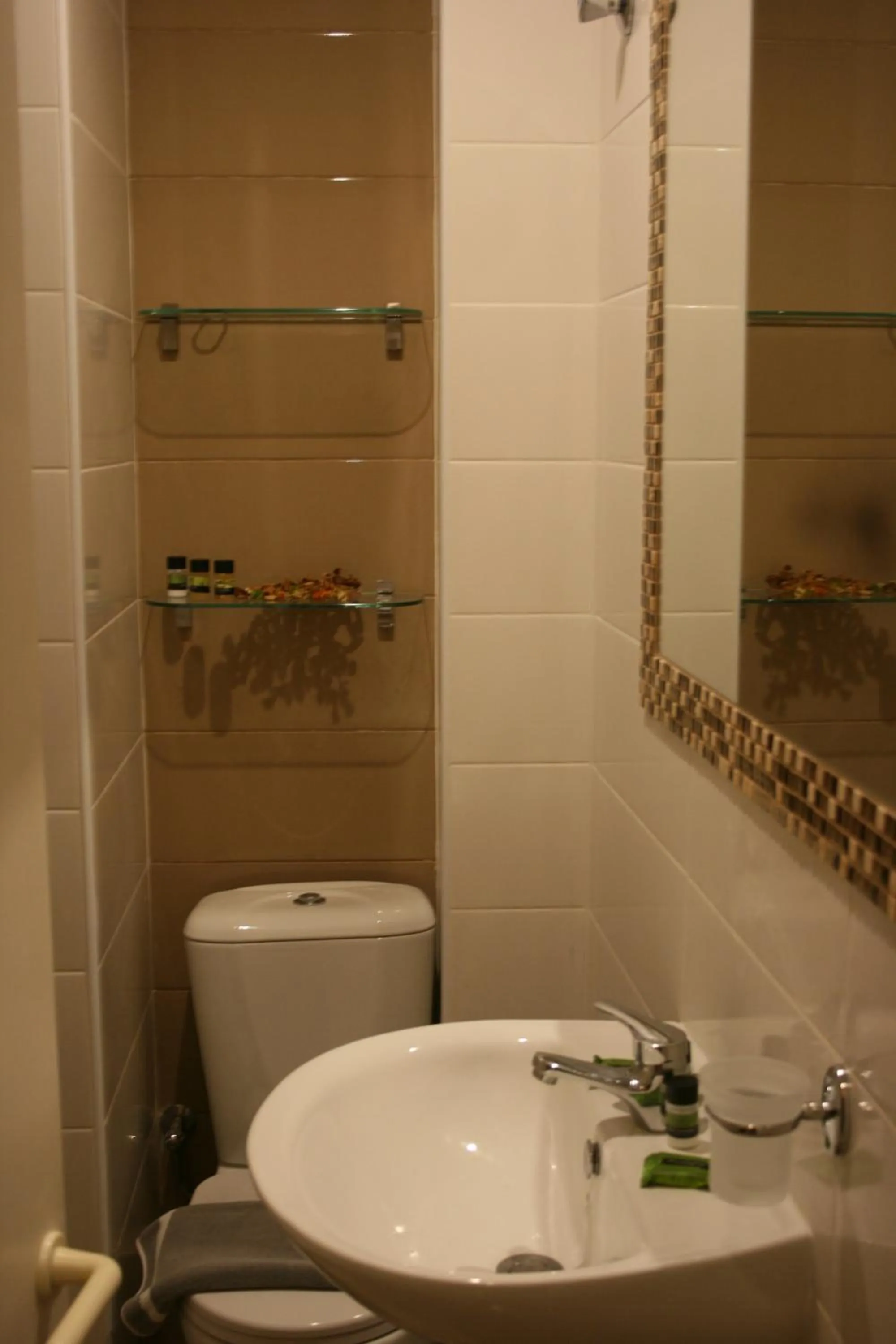 Bathroom in Aegli Hotel