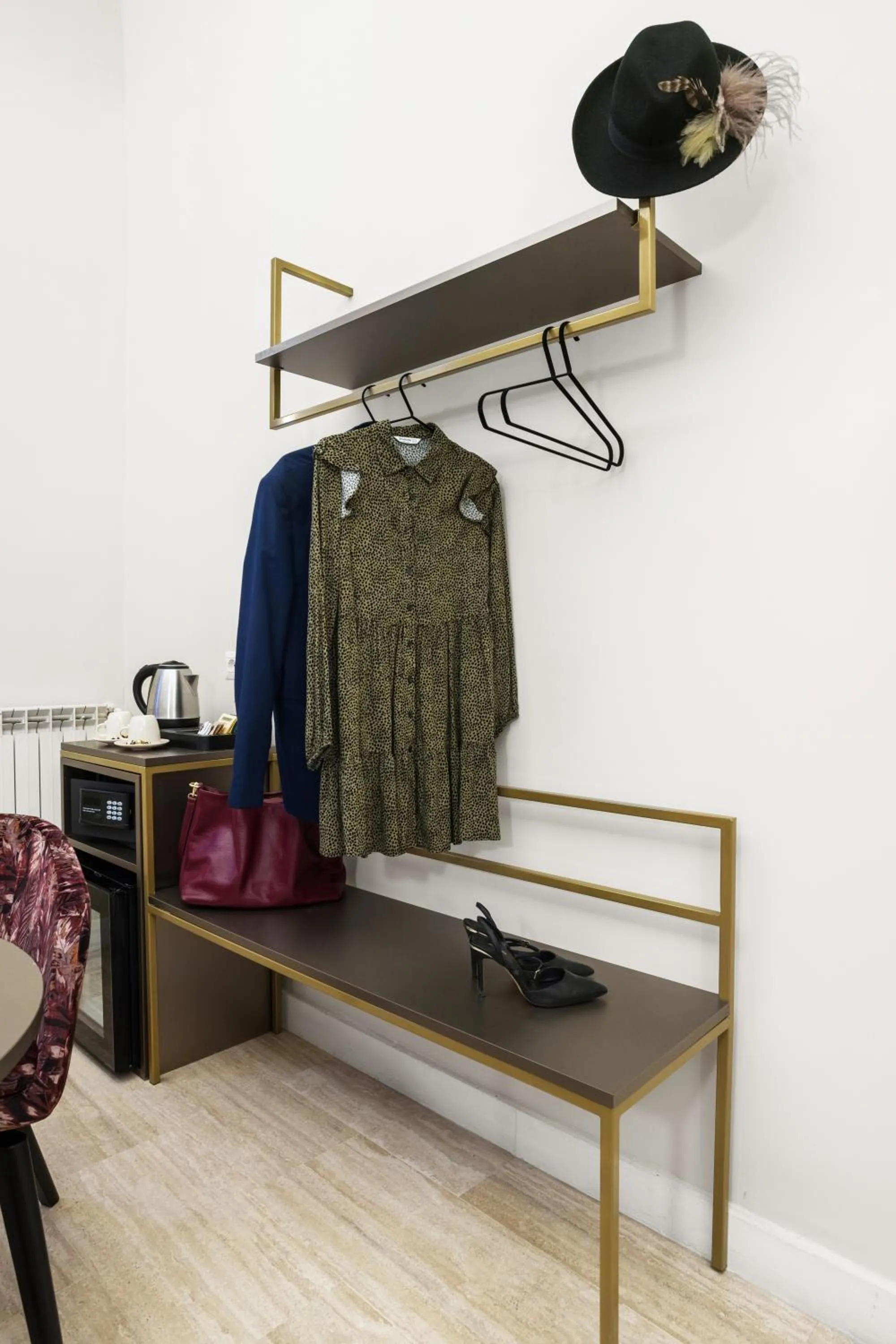 Decorative detail in Gh Trevi Fountain