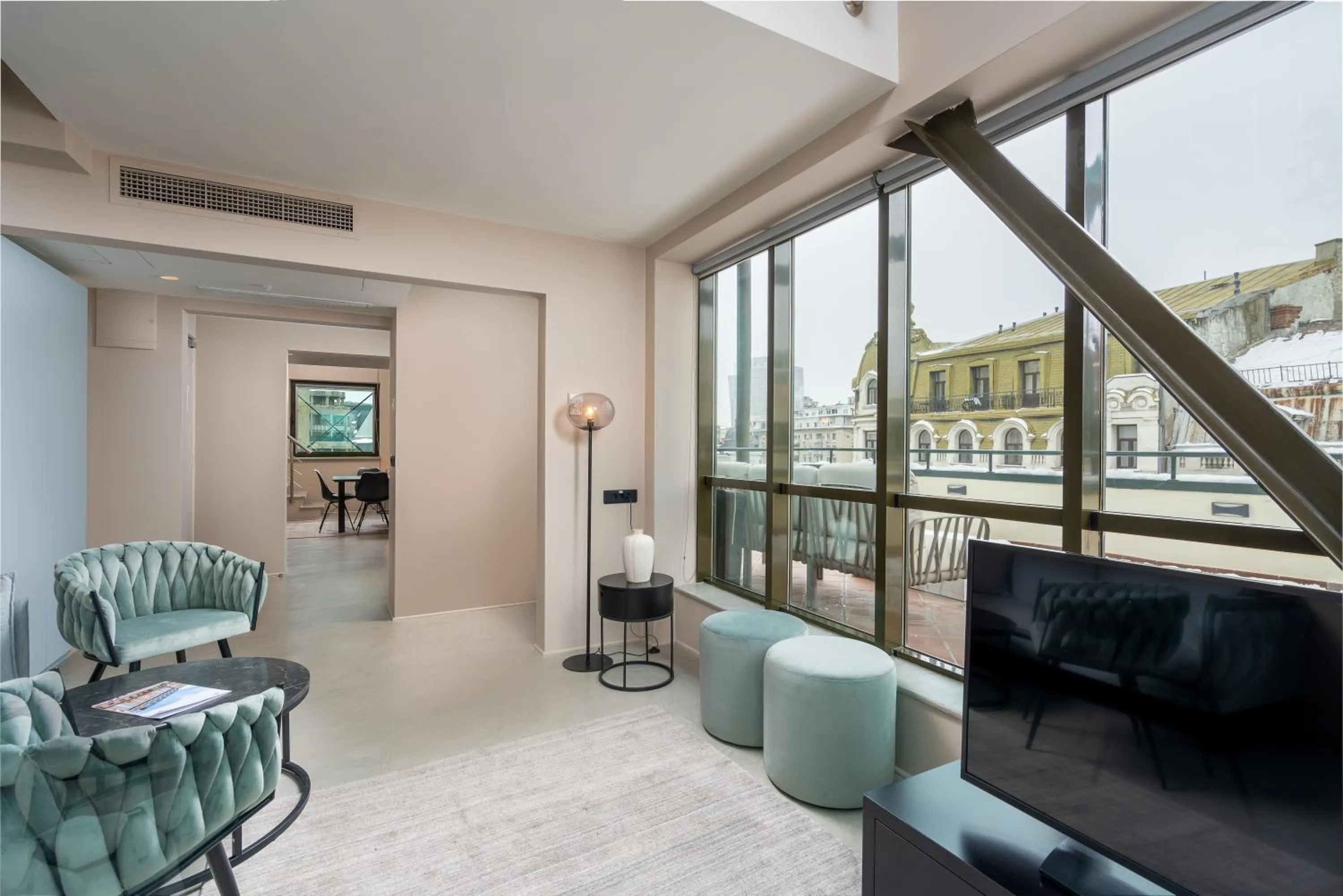 TV and multimedia in VISIONAPARTMENTS Bucharest - contactless check-in