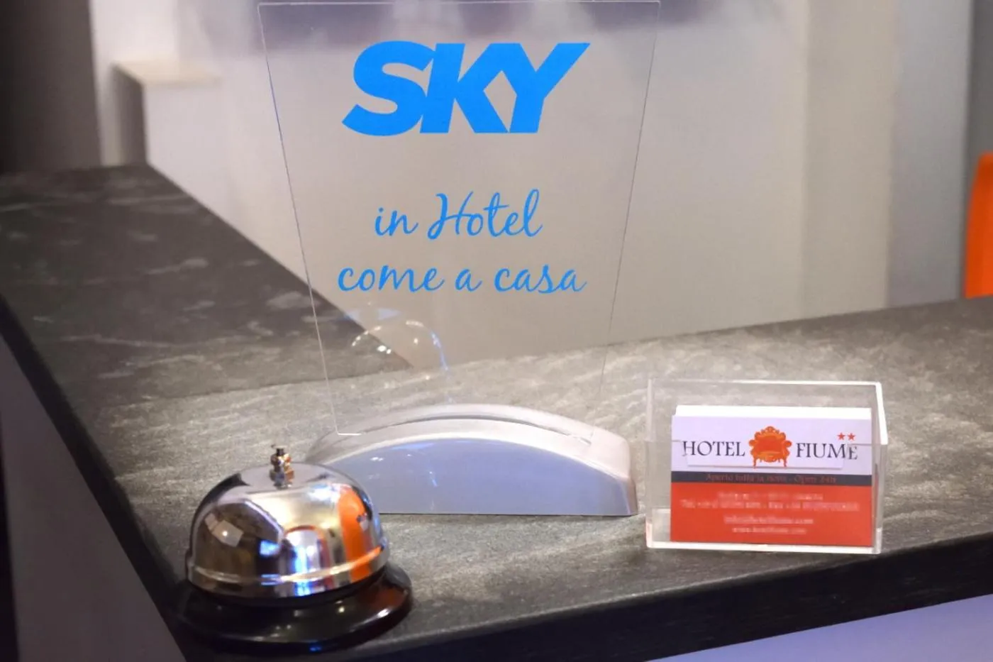 Lobby or reception in Hotel Fiume