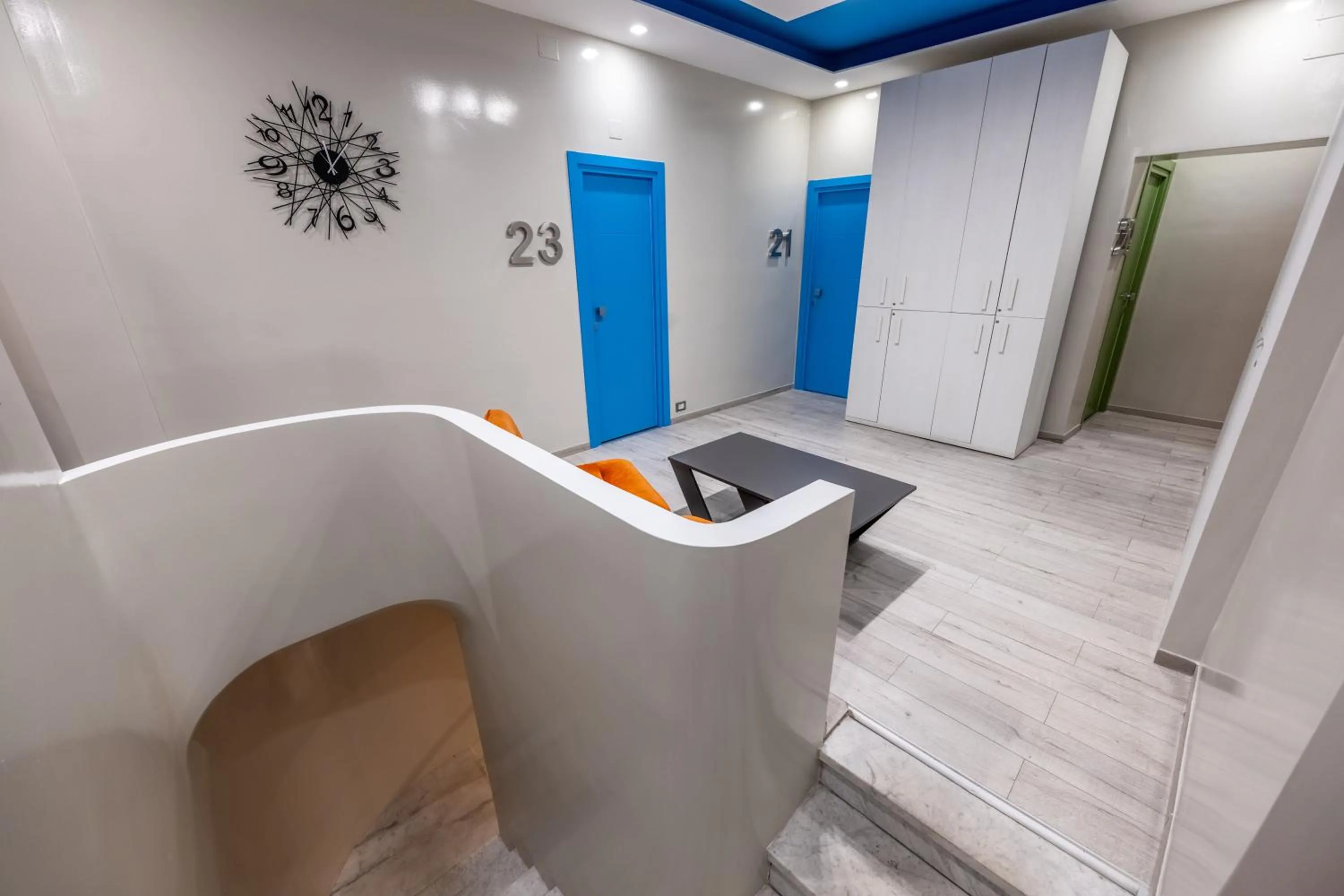 Seating area in Hotel Fiume