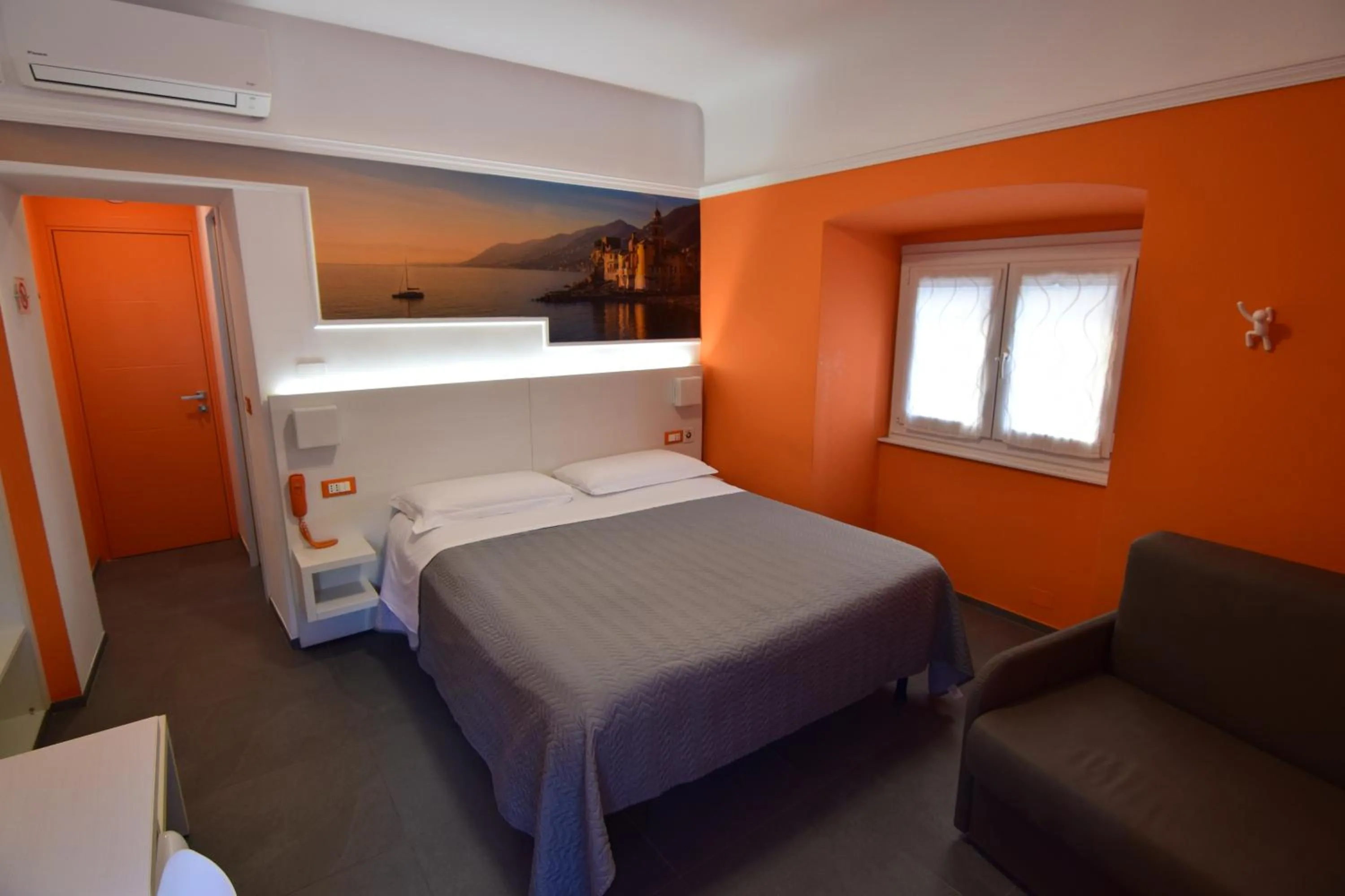 Bedroom, Bed in Hotel Fiume