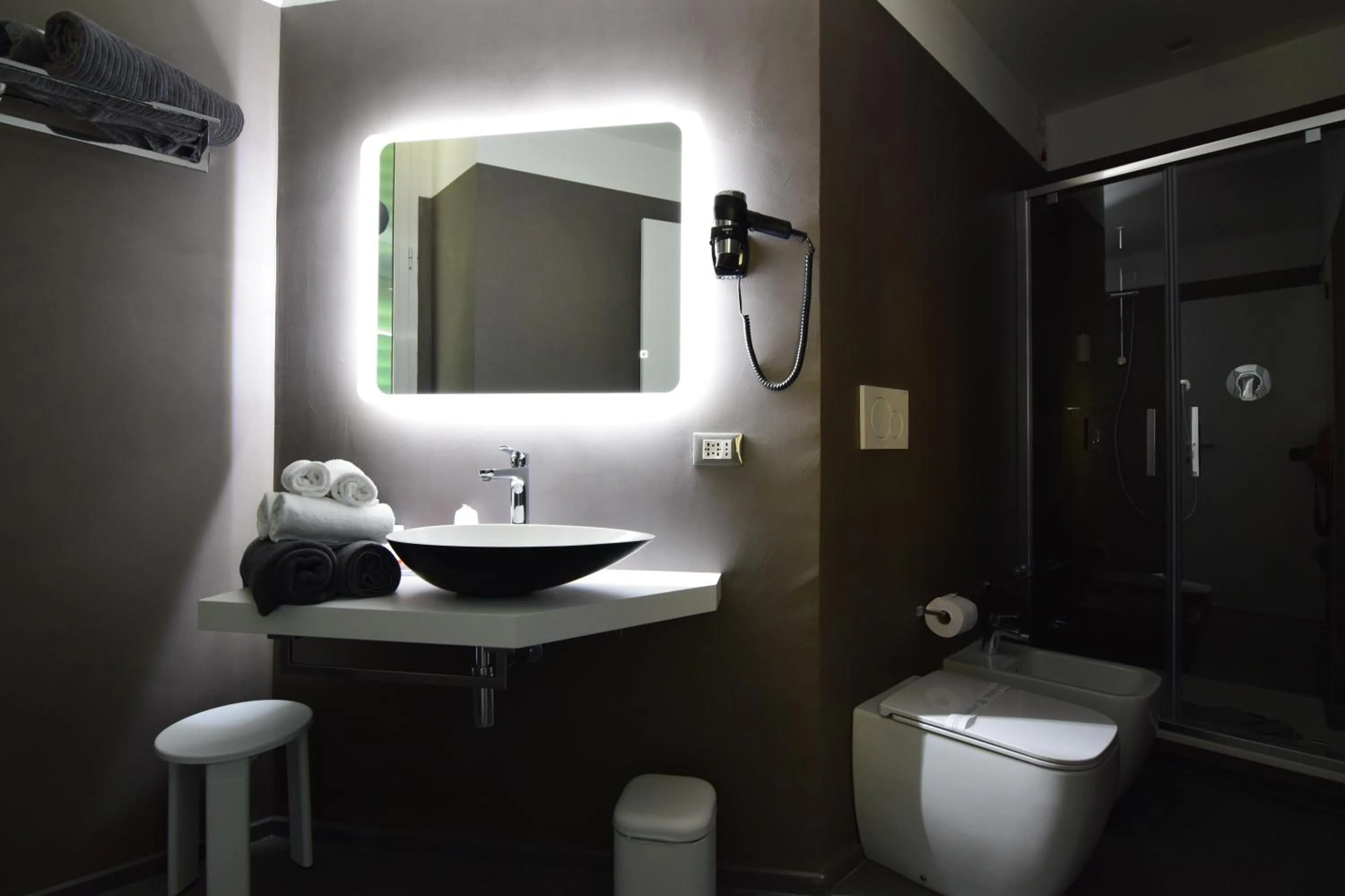 Bathroom in Hotel Fiume