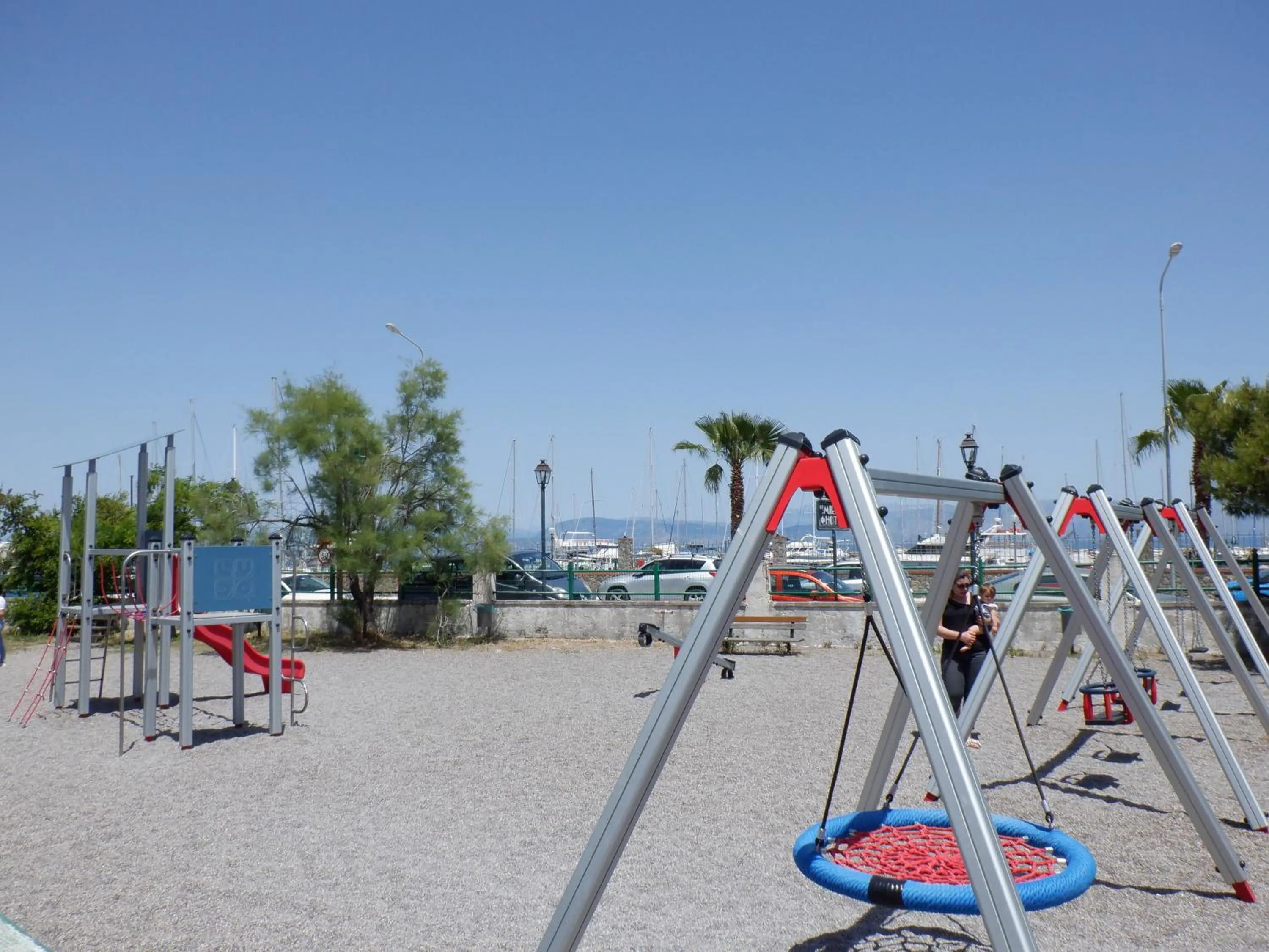 Children play ground in Gardelis Gardens